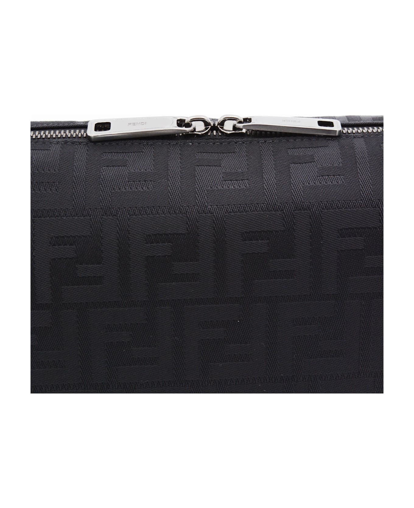 Fendi Black Lui Medium Crossbody Bag - Black