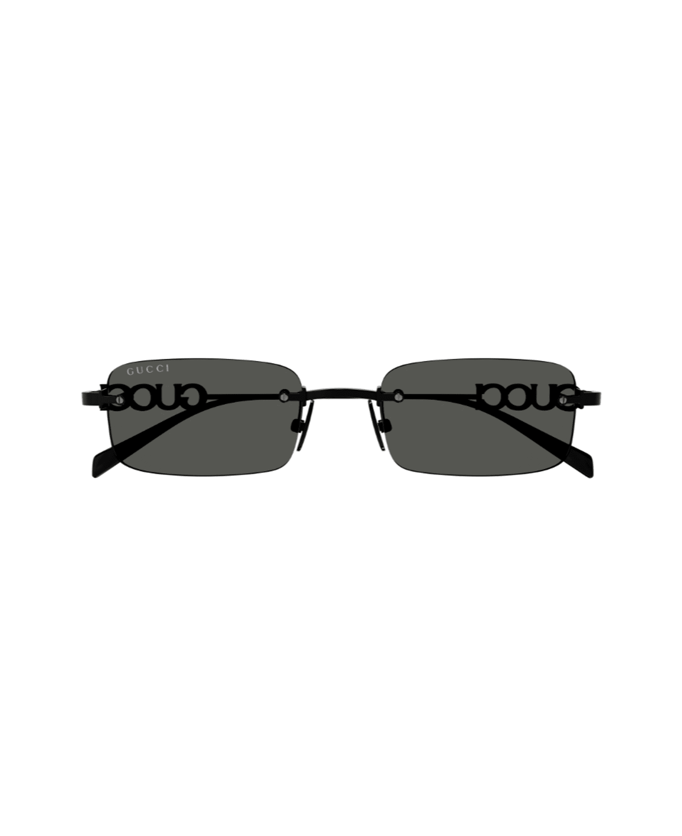 Gucci Eyewear Gucci Gg1808s 001 Black Grey Sunglasses - Nero