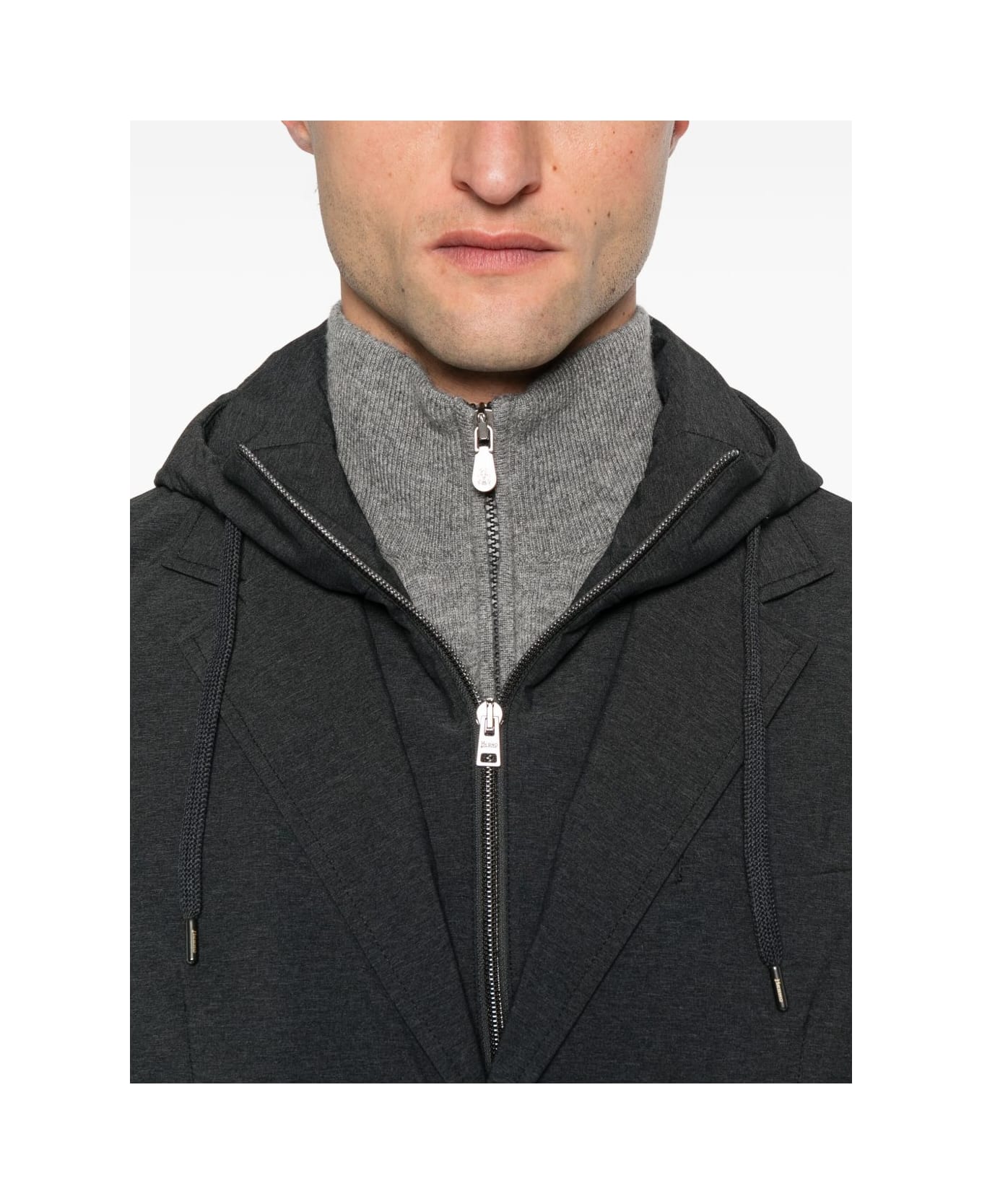 Herno Nylon Jacket - Grey