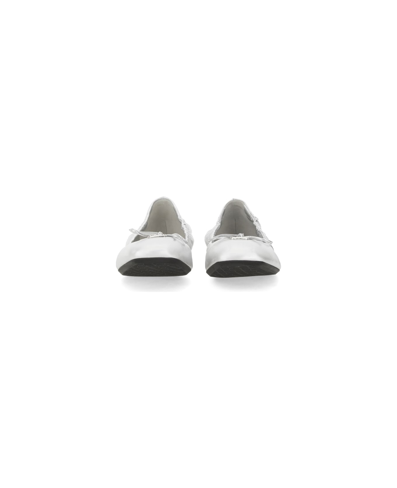 Valentino Garavani 'vlogo Signature' Ballet Shoes - SILVER