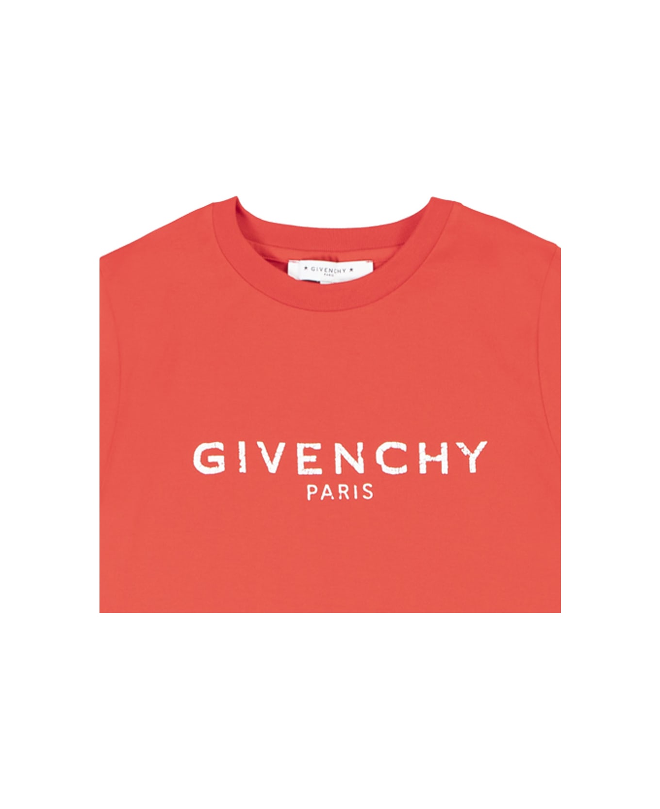 Givenchy Cotton T-shirt - Red Tシャツ＆ポロシャツ