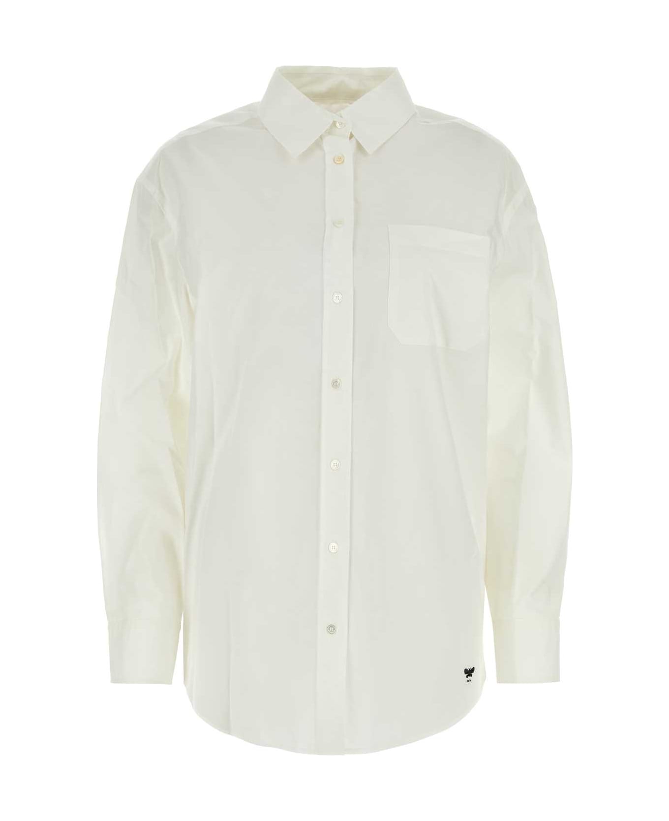 Weekend Max Mara White Cotton Shirt - 001