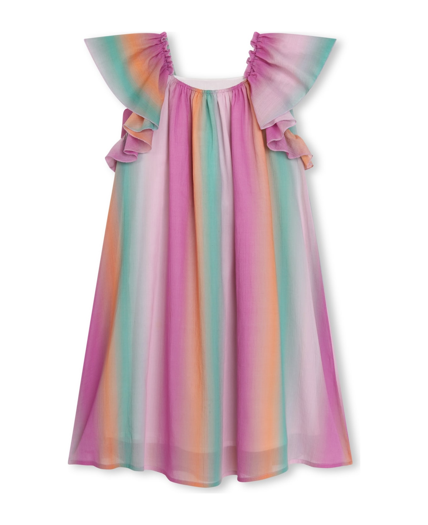 Chloé Striped Dress - Multicolor ワンピース＆ドレス