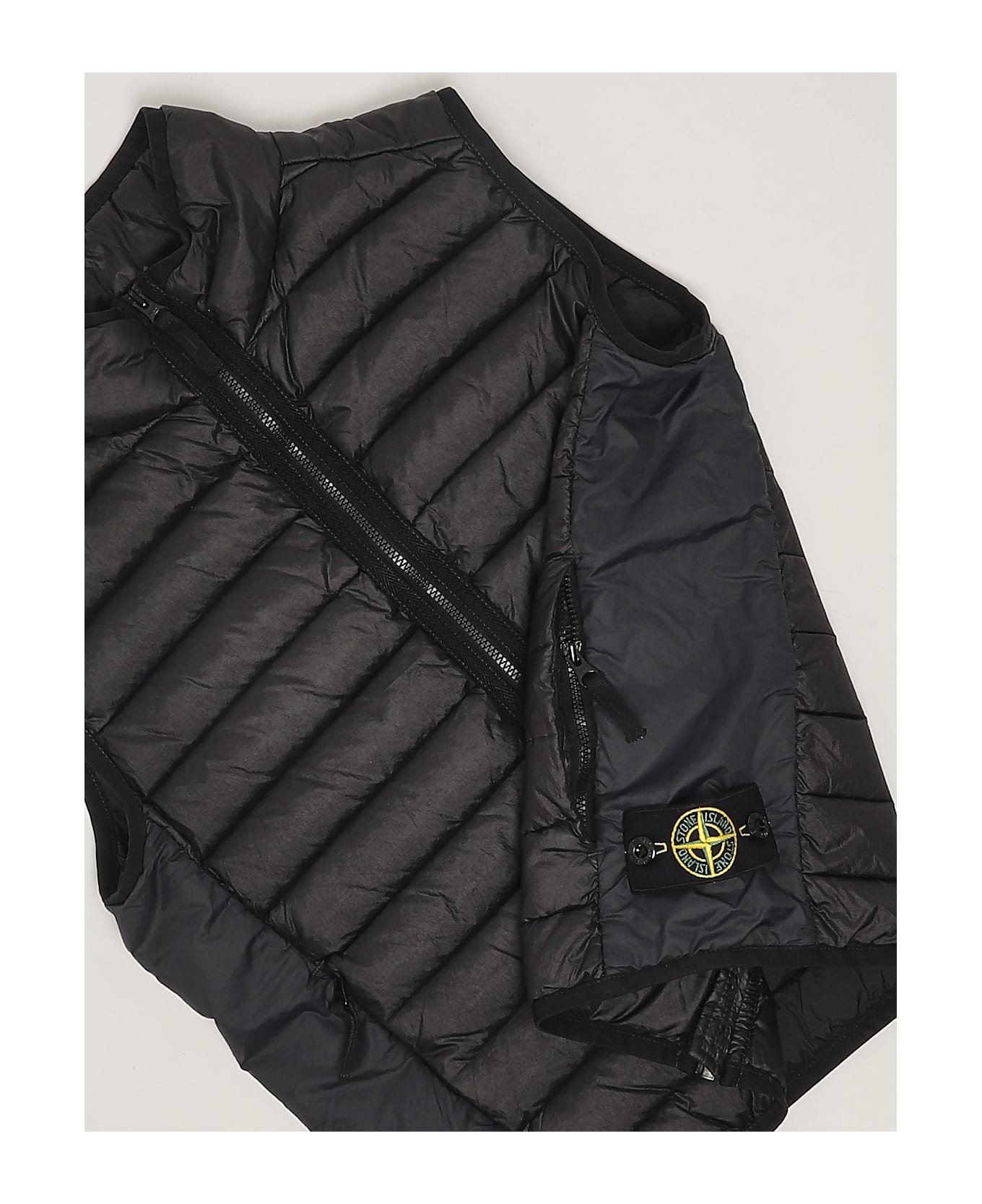 Stone Island Junior Gilet Vest - NERO