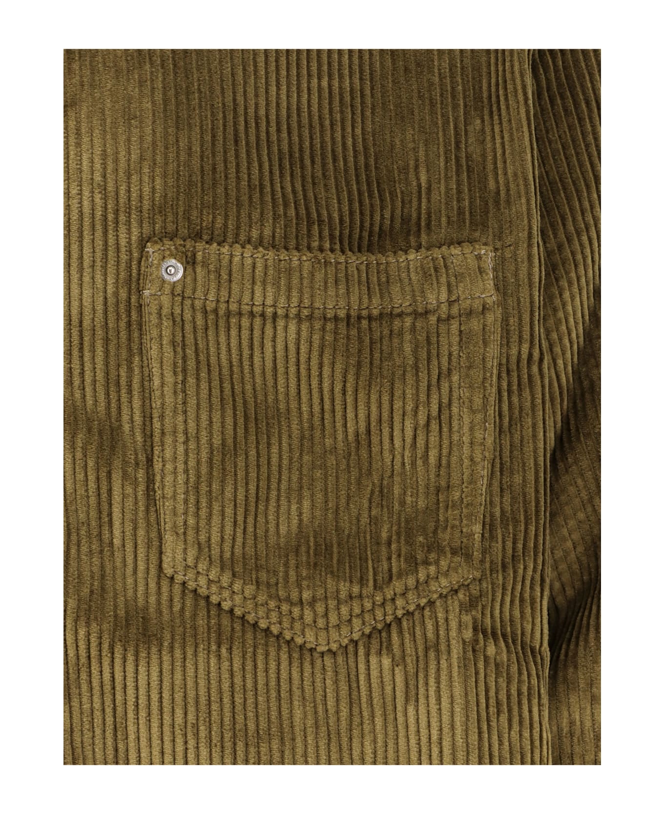 Ami Alexandre Mattiussi Corduroy Shirt - Brown