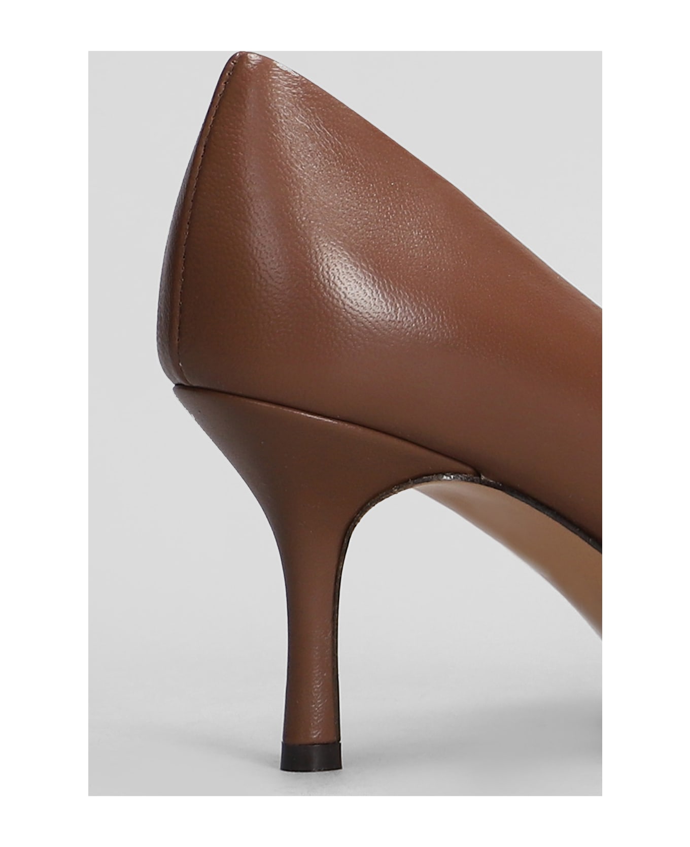 The Seller Pumps In Brown Leather - brown