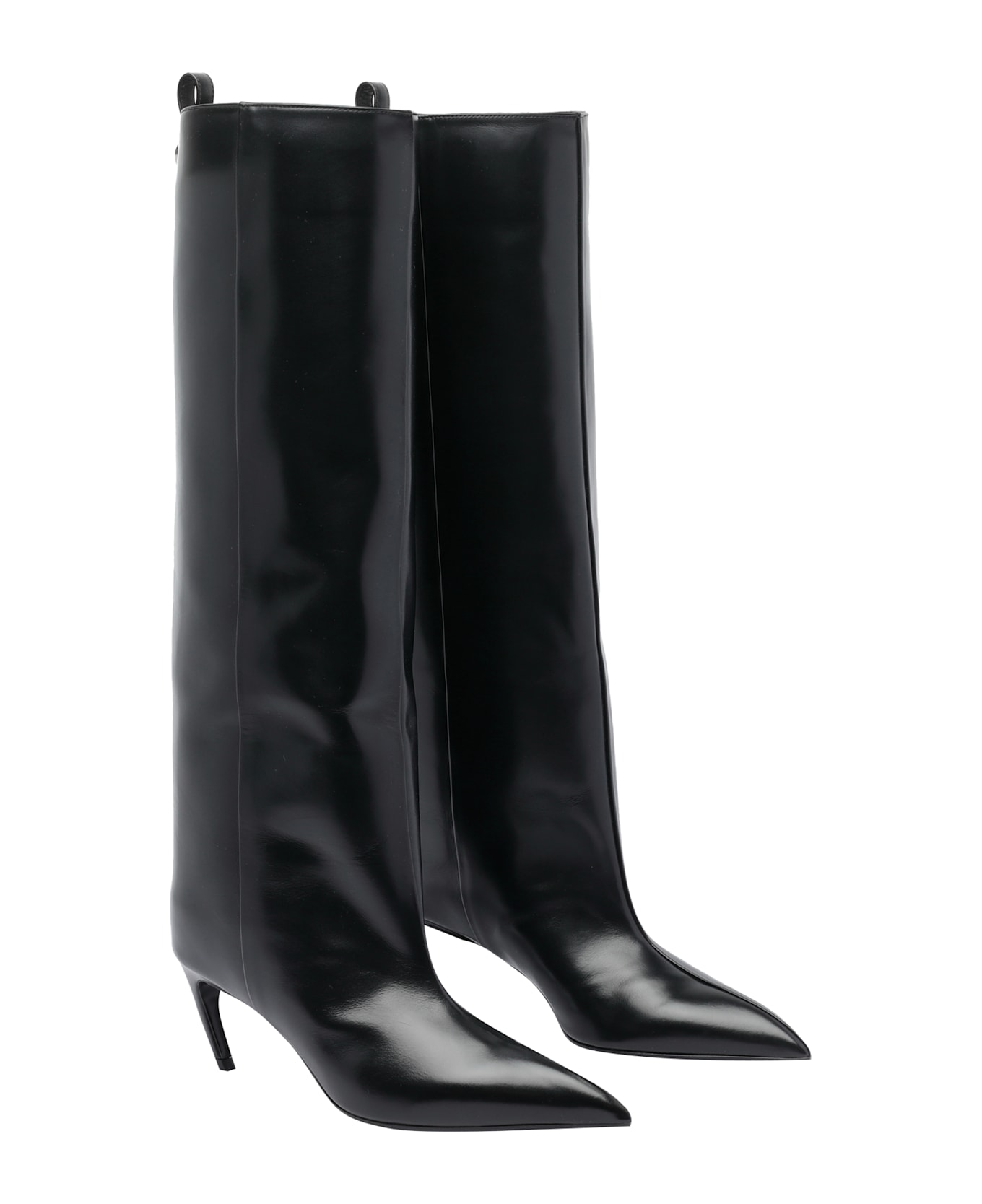 The Attico Lea Boots - Black