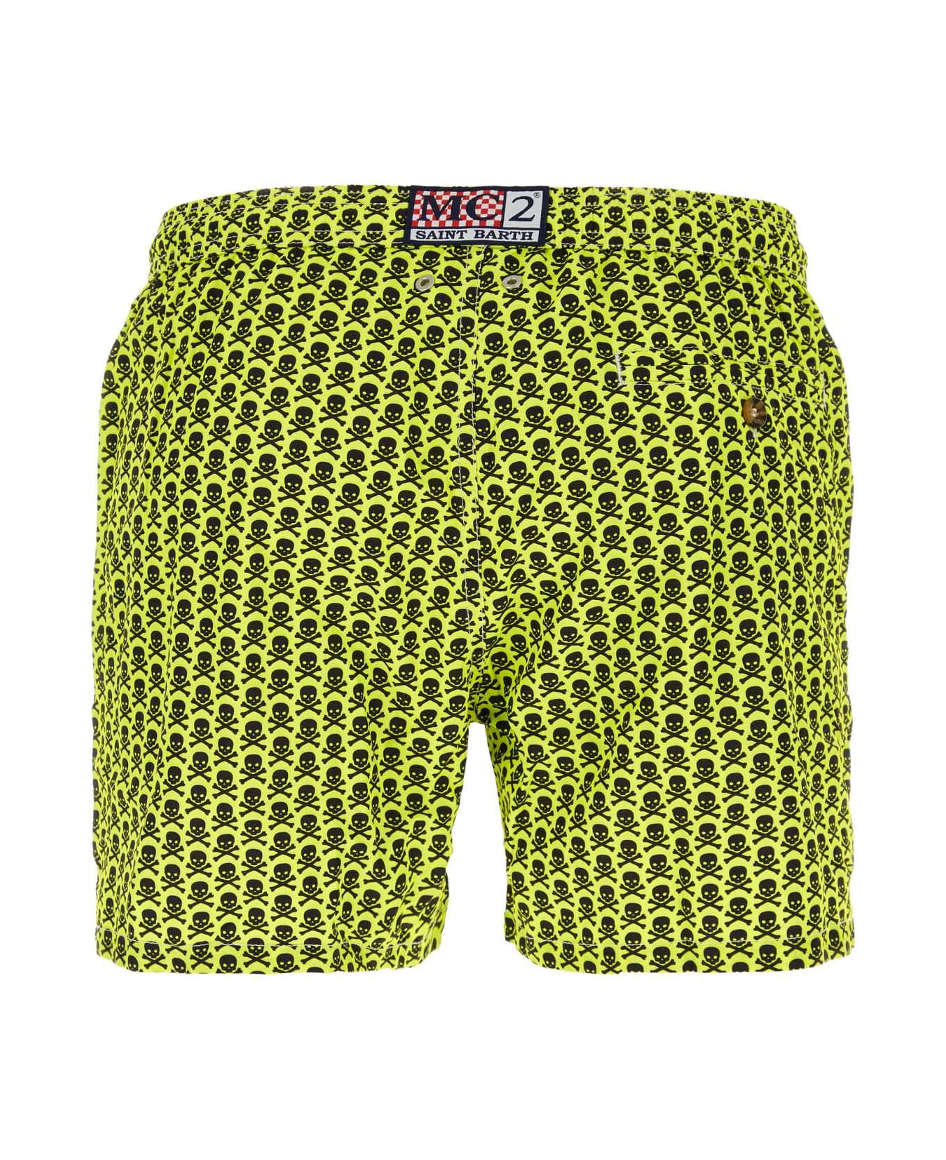MC2 Saint Barth Printed Polyester Swimming Shorts - 9400 水着