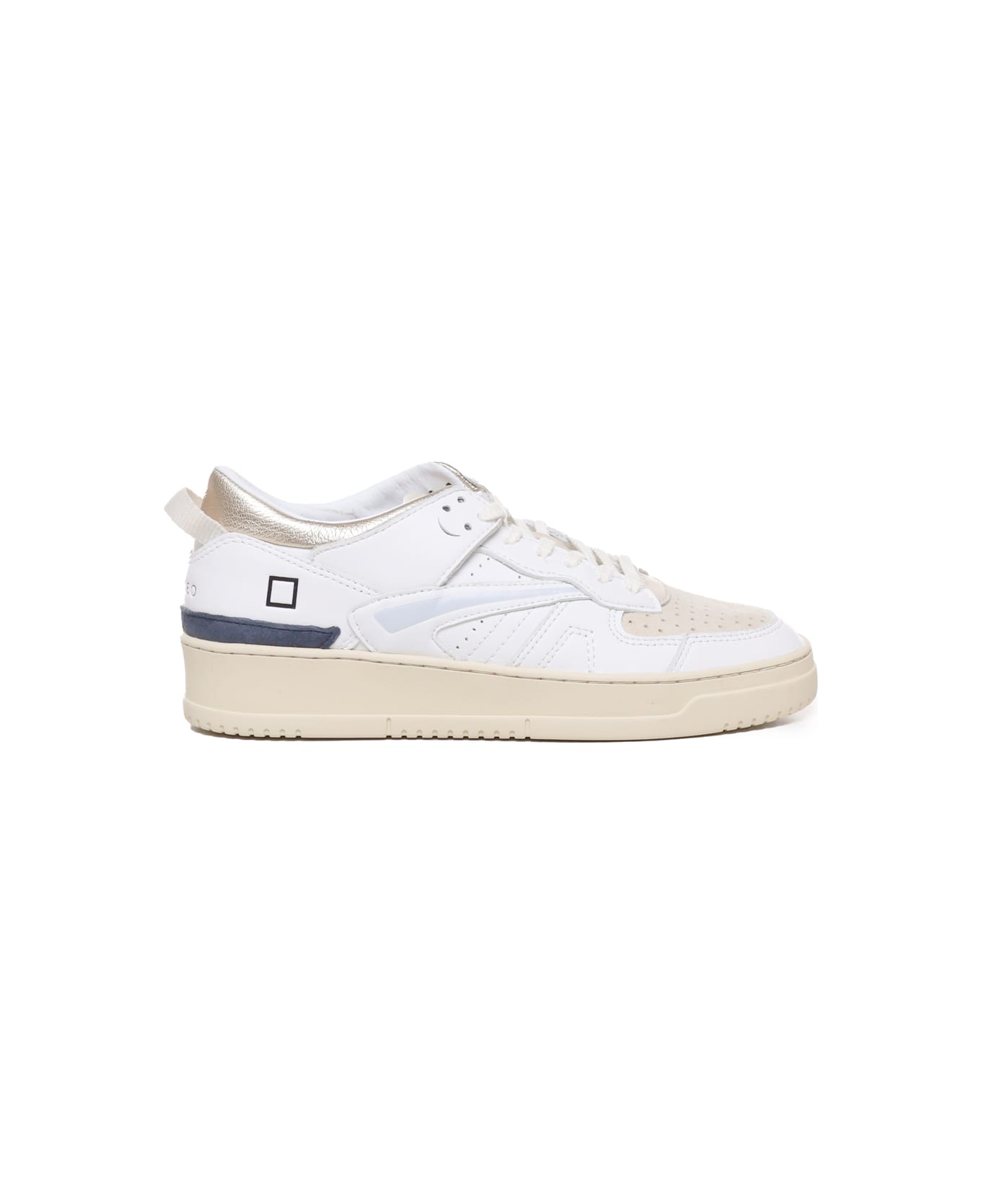 D.A.T.E. Sneakers Tournament - WHITE-BEIGE