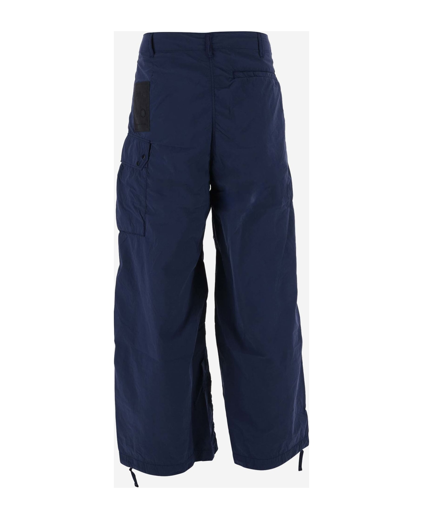 Ten C Nylon Cargo Pants - Blue ボトムス