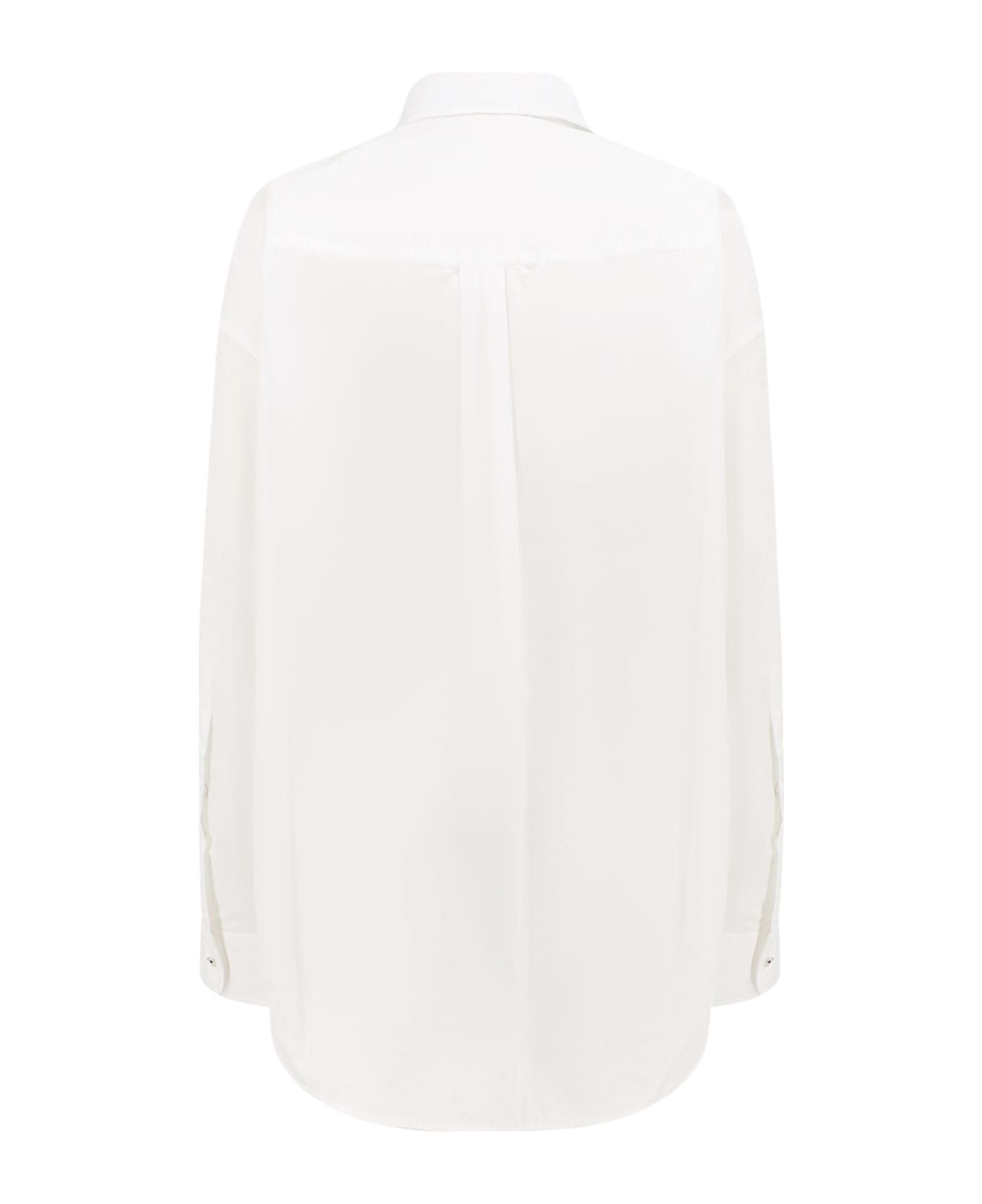 Stella McCartney Cornelli Oversize Shirt - White