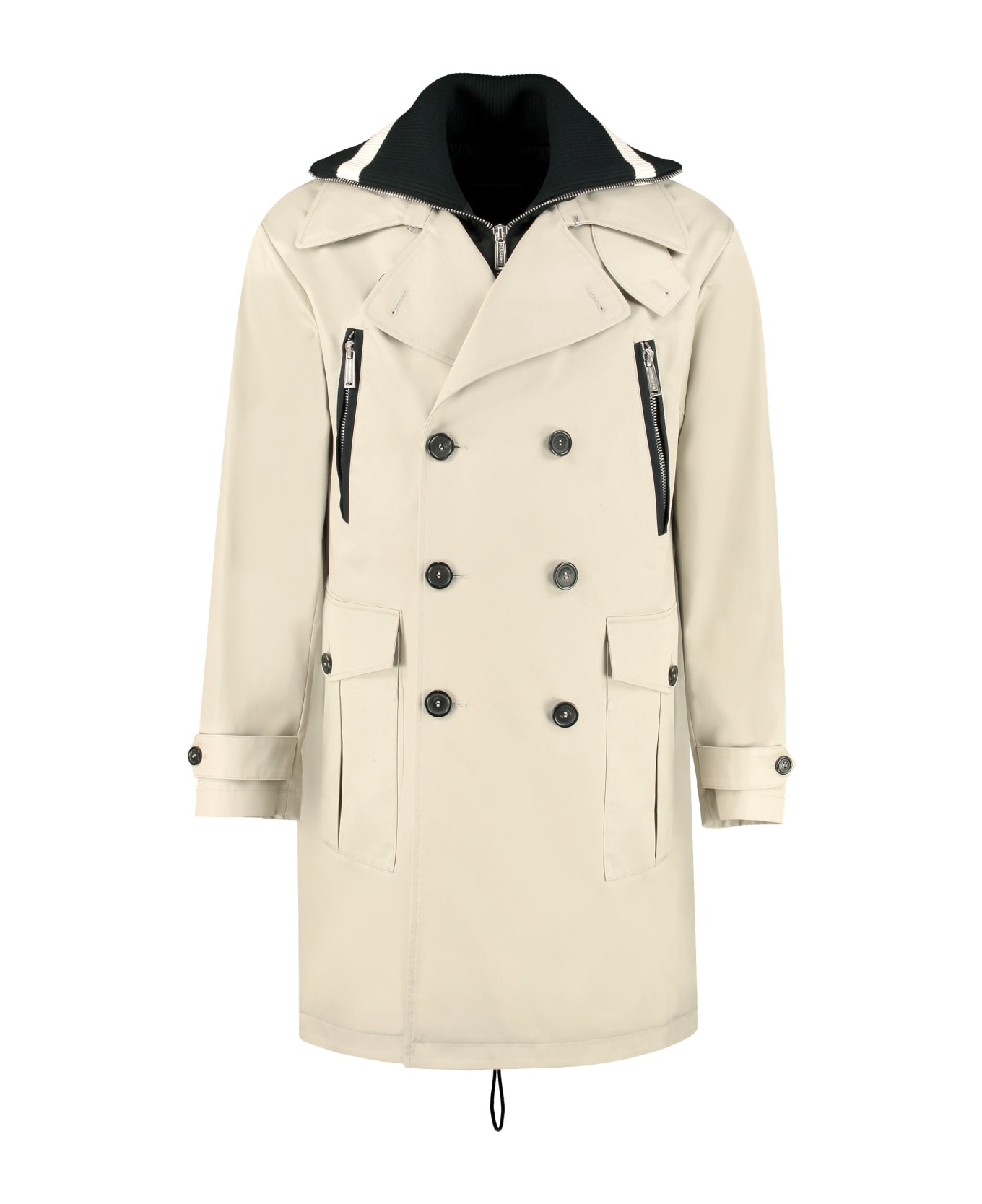 Dsquared2 Double-breasted Trench Coat - Beige