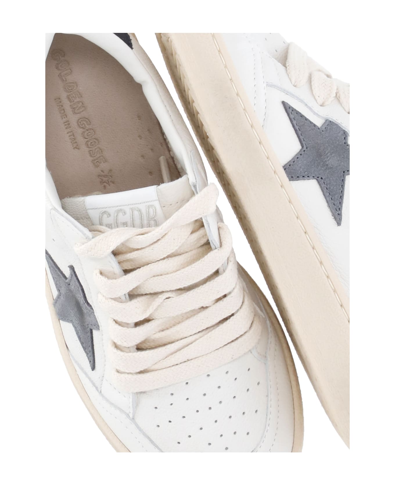 Golden Goose Ball Star New Sneakers - White