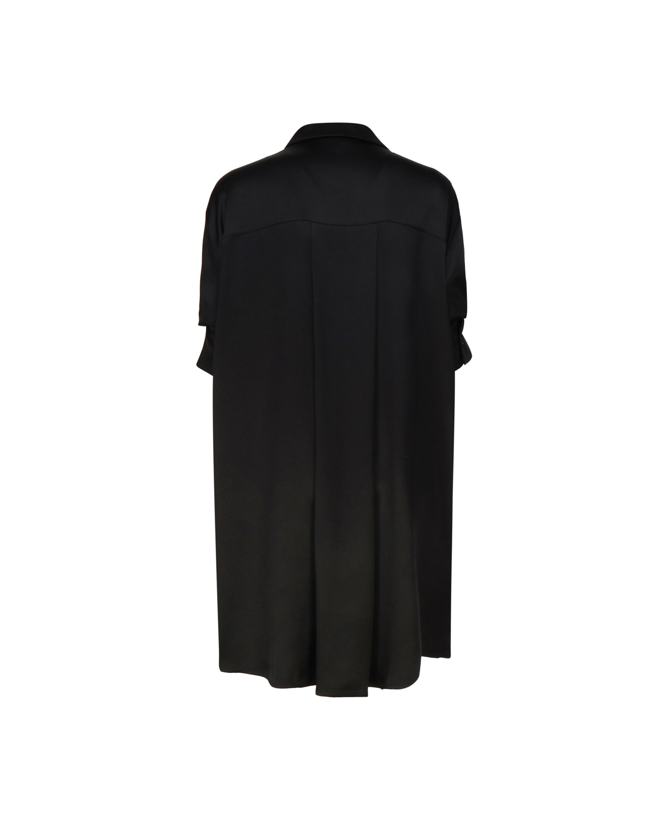 Loewe Shirt Dress In Cotton - Black ワンピース＆ドレス