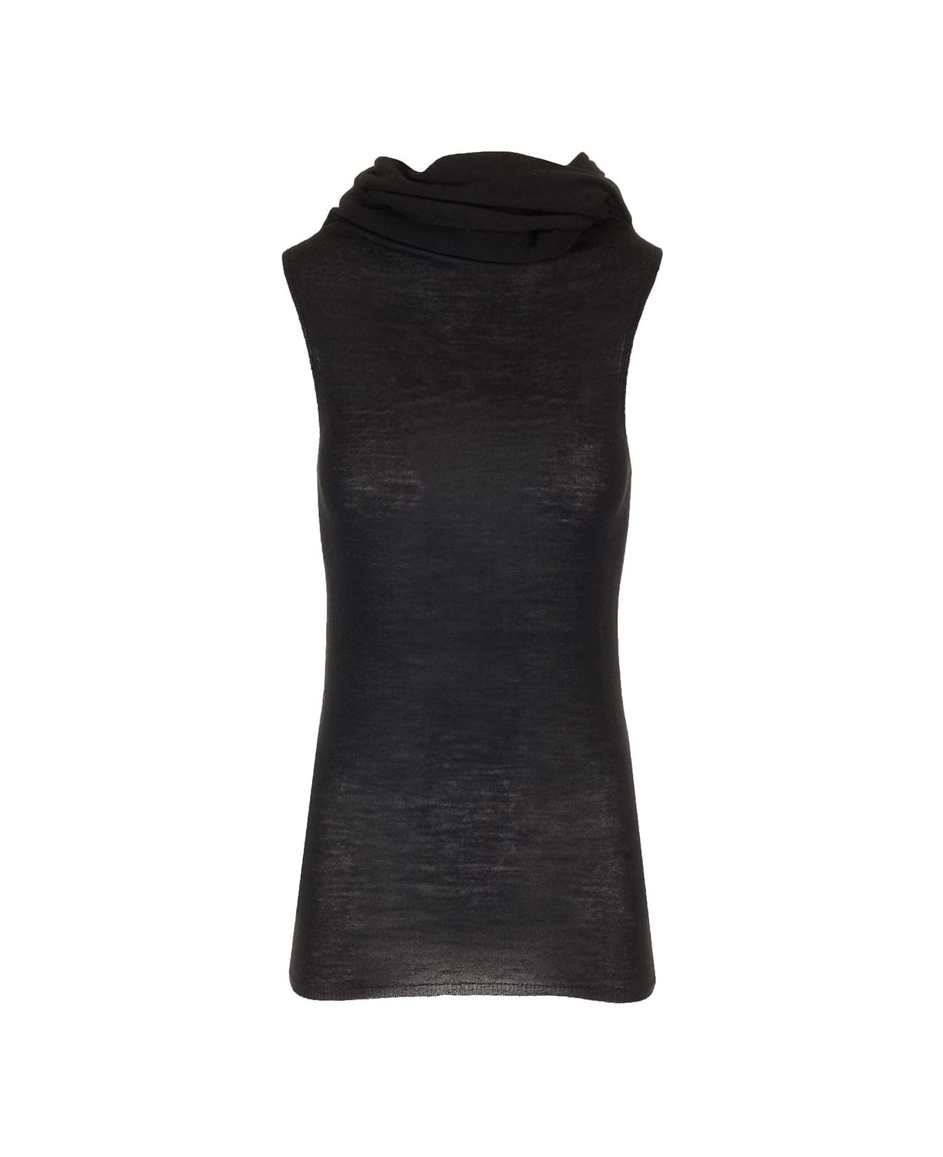 Wool Jersey Top - Thumbnail 2