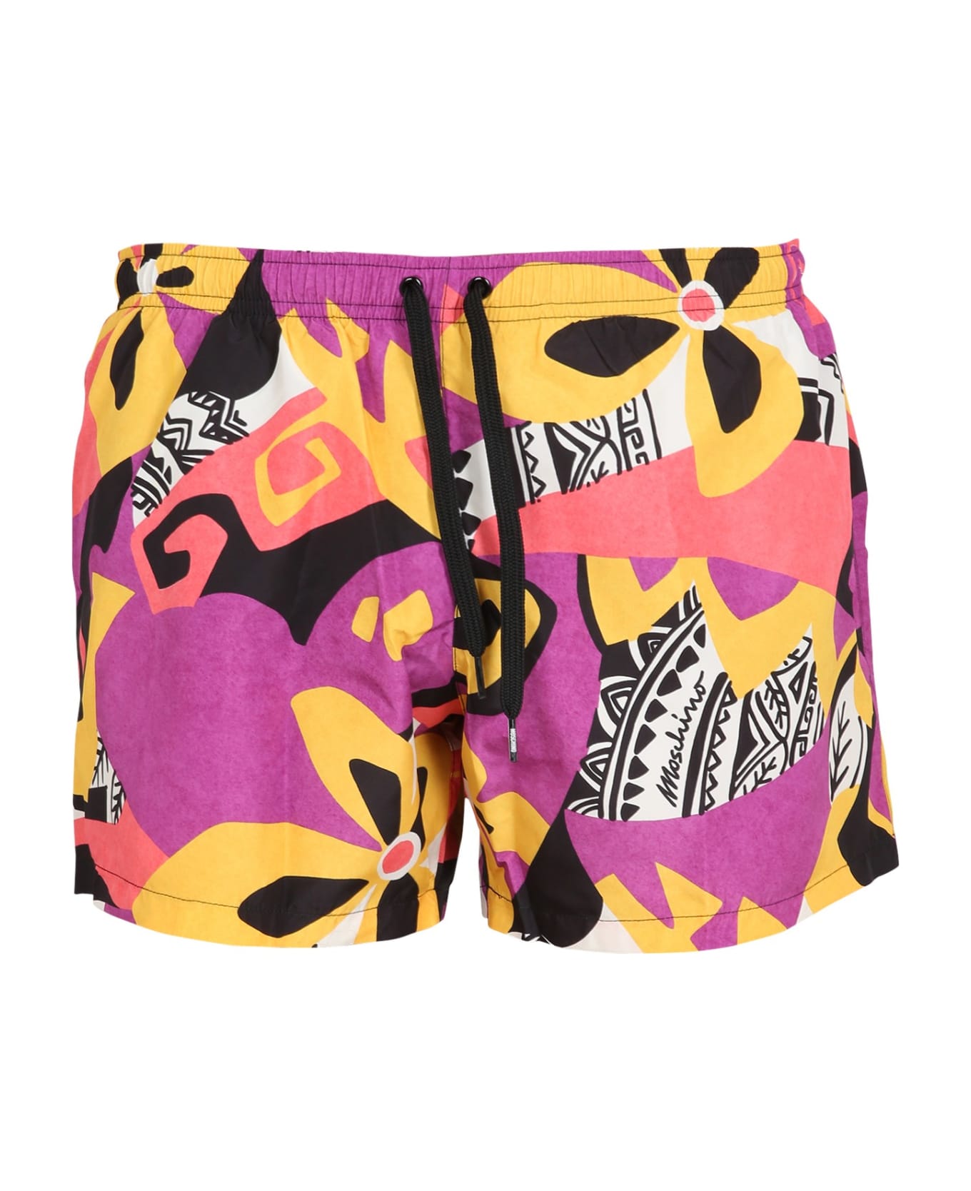Moschino Psychedelic Print Swimsuit - MULTICOLOR
