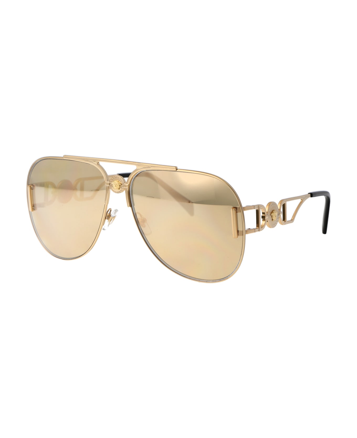 Versace Eyewear 0ve2255 Sunglasses - 100203 Gold サングラス
