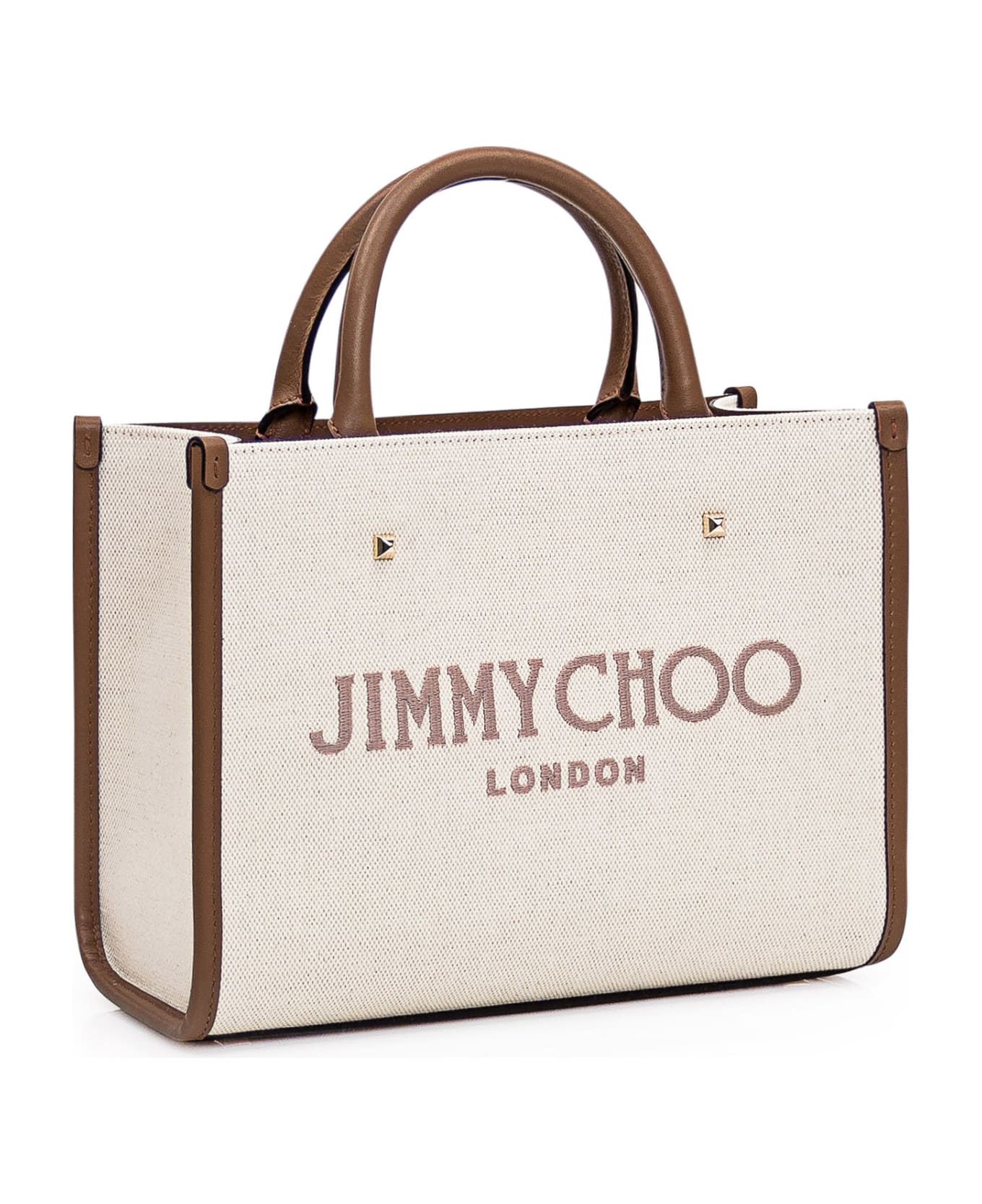 Jimmy Choo Tote Avenue S Bag - NATURAL/TAUPE/DARK TAN/LIGHT G トートバッグ