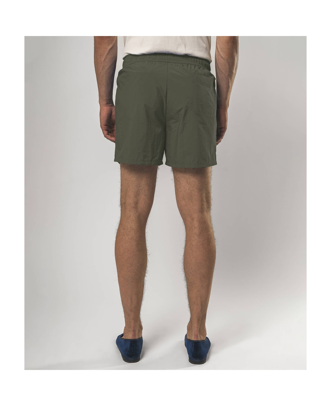 Larusmiani Swim Shorts Dorji Mare Swimming Trunks - Olive