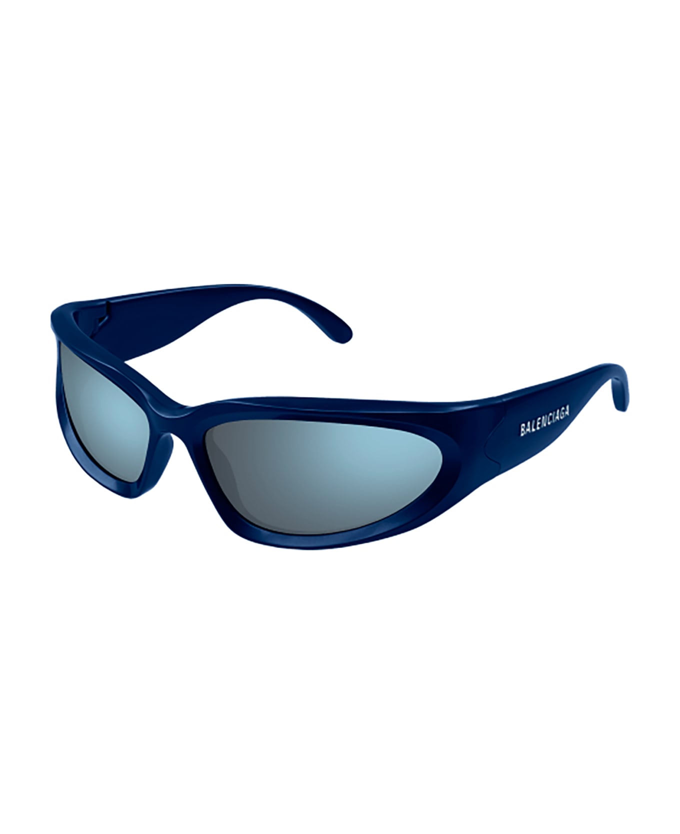 Balenciaga Eyewear Bb0157s Sunglasses - 009 blue blue blue