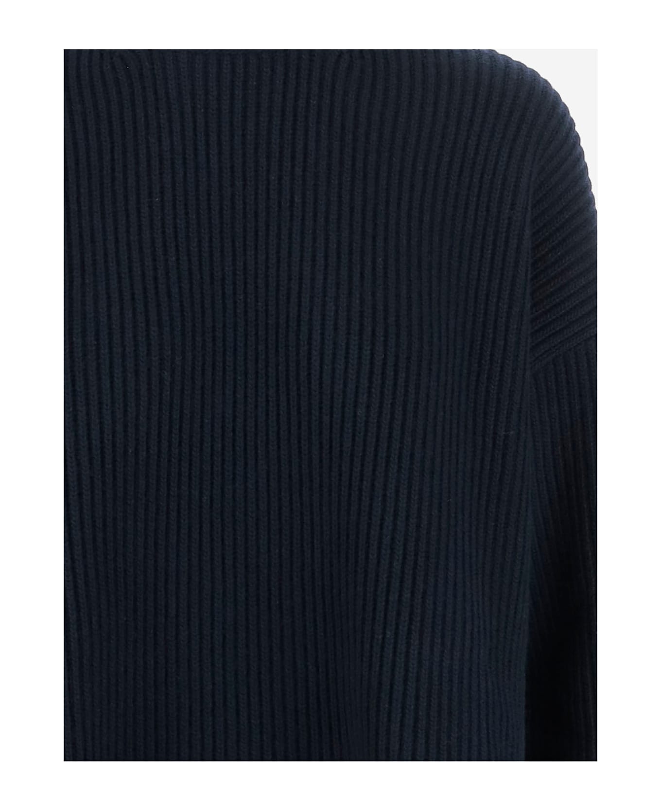 Jil Sander Wool Sweater - Blue
