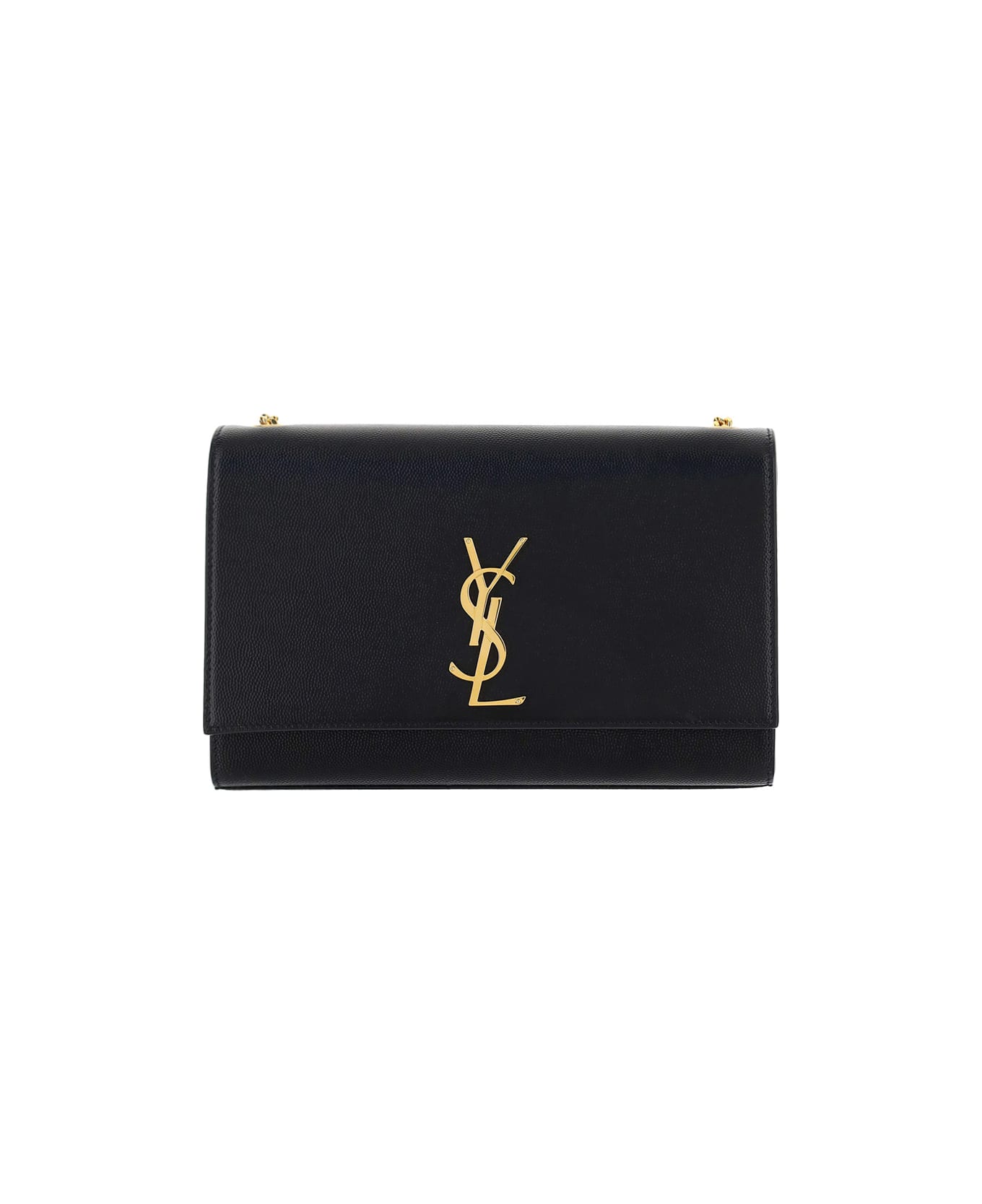 Saint Laurent Monogram Shoulder Bag - Nero