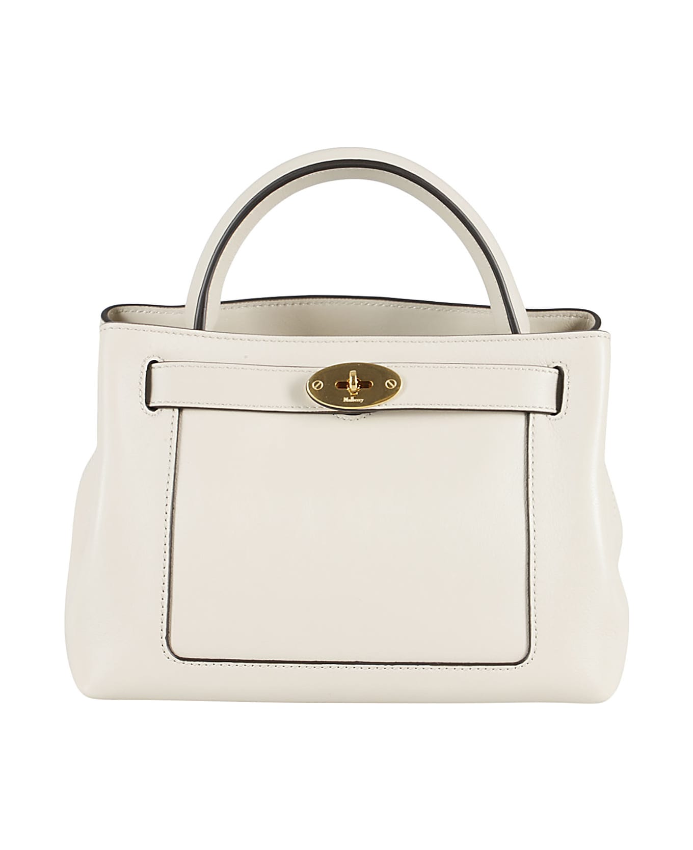 Mulberry Small Islington Silky Calf - Chalk