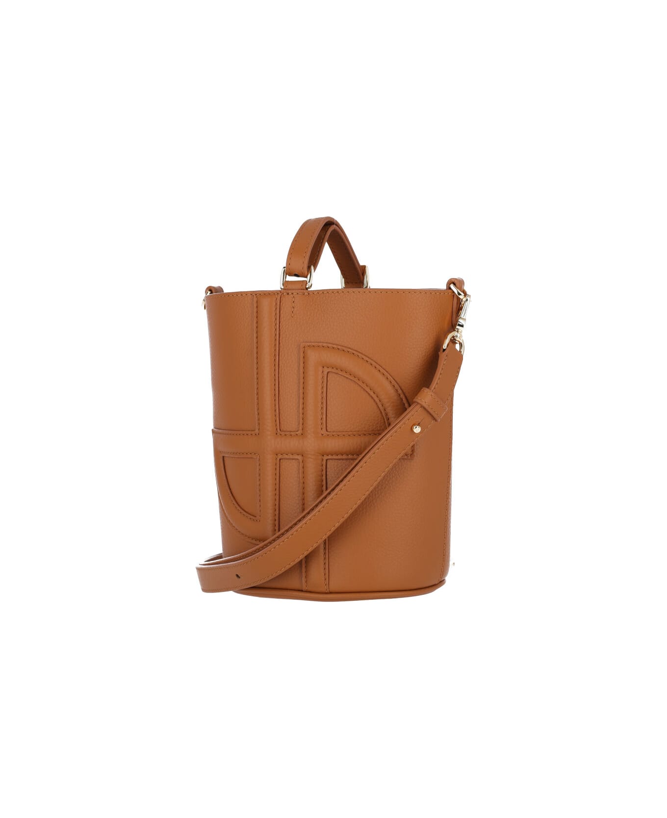 Patou 
jp
 Small Bucket Bag - Brown