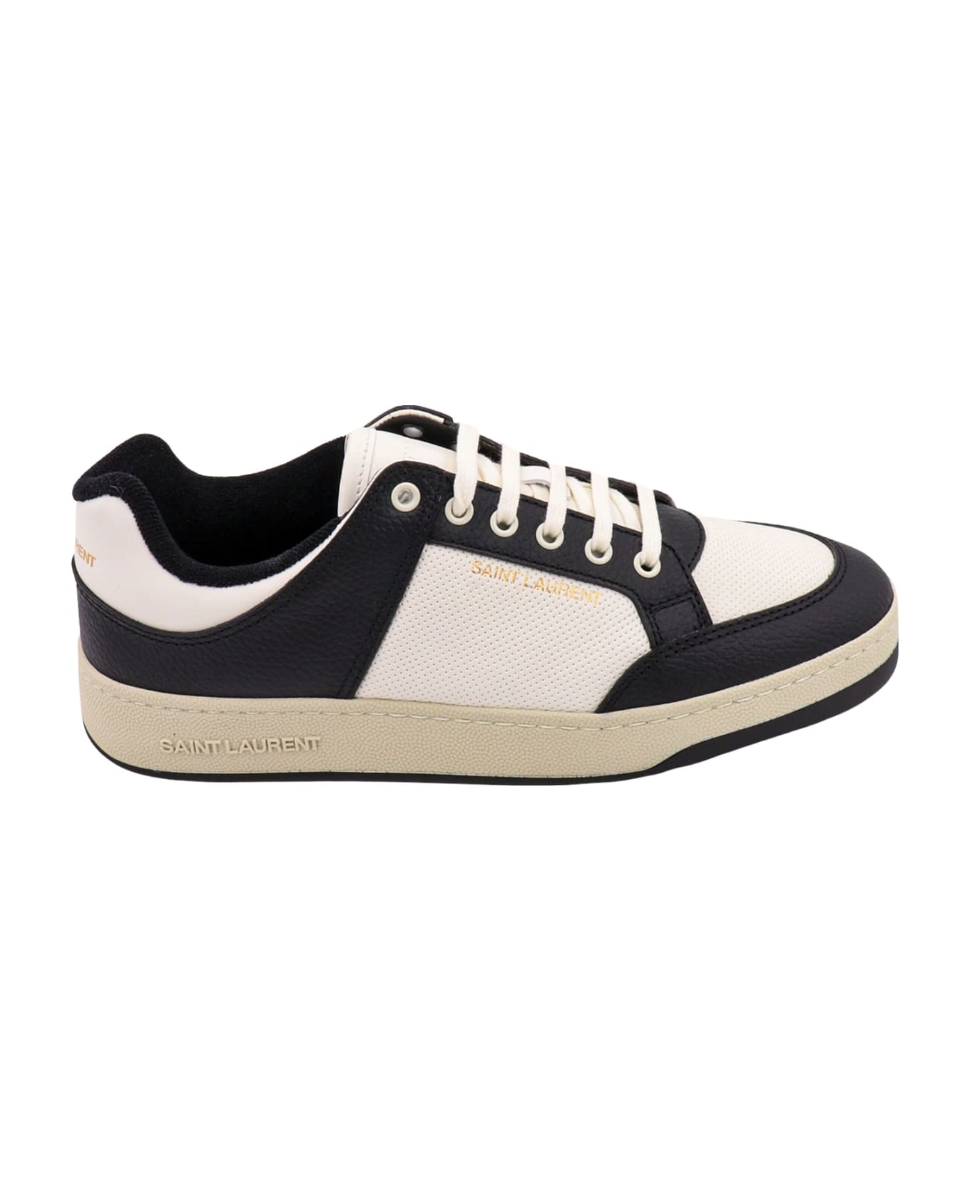 Saint Laurent Sl/61 Sneakers - Coffee White Nero