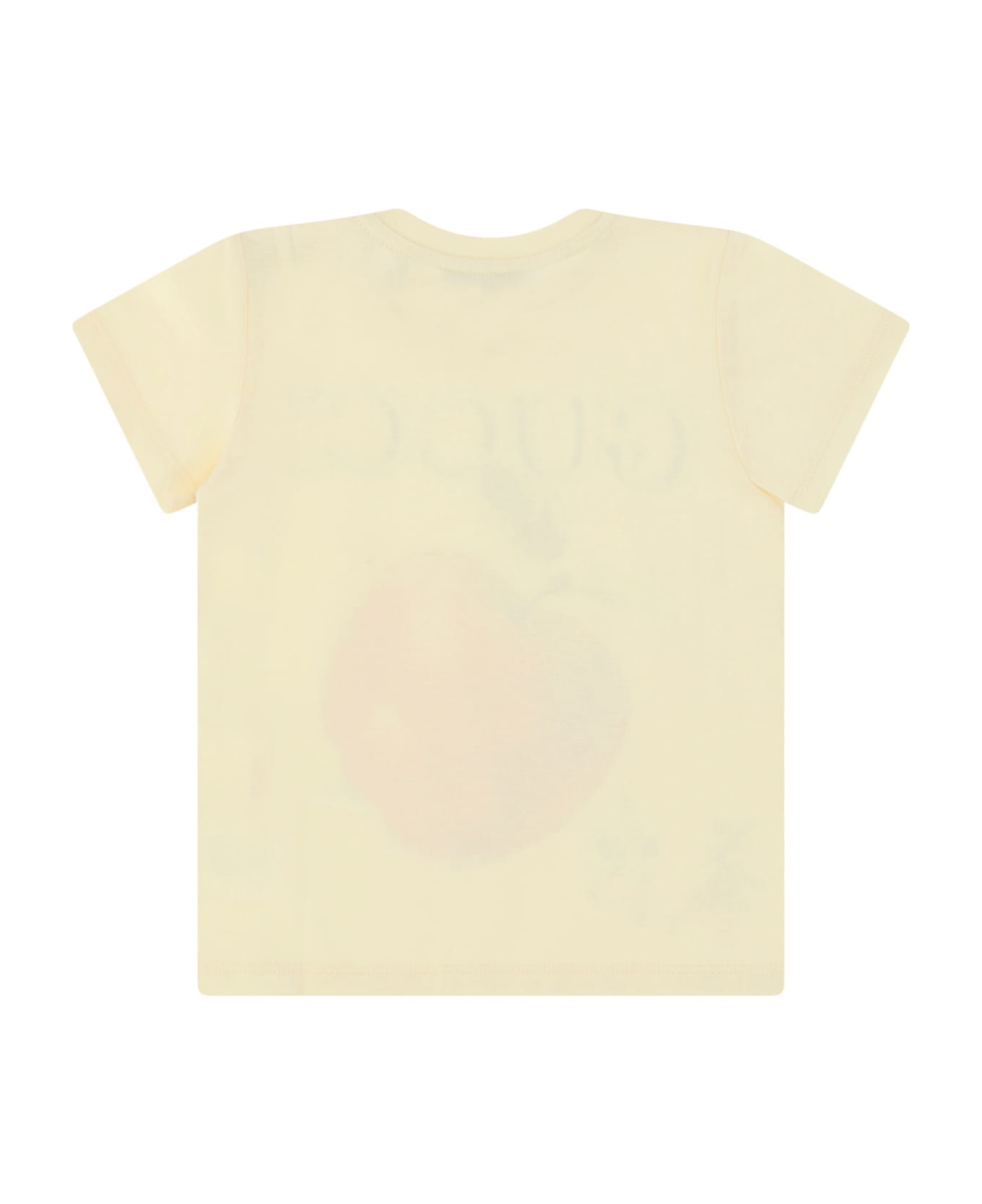 Gucci T-shirt For Boy - Sunkissed/red
