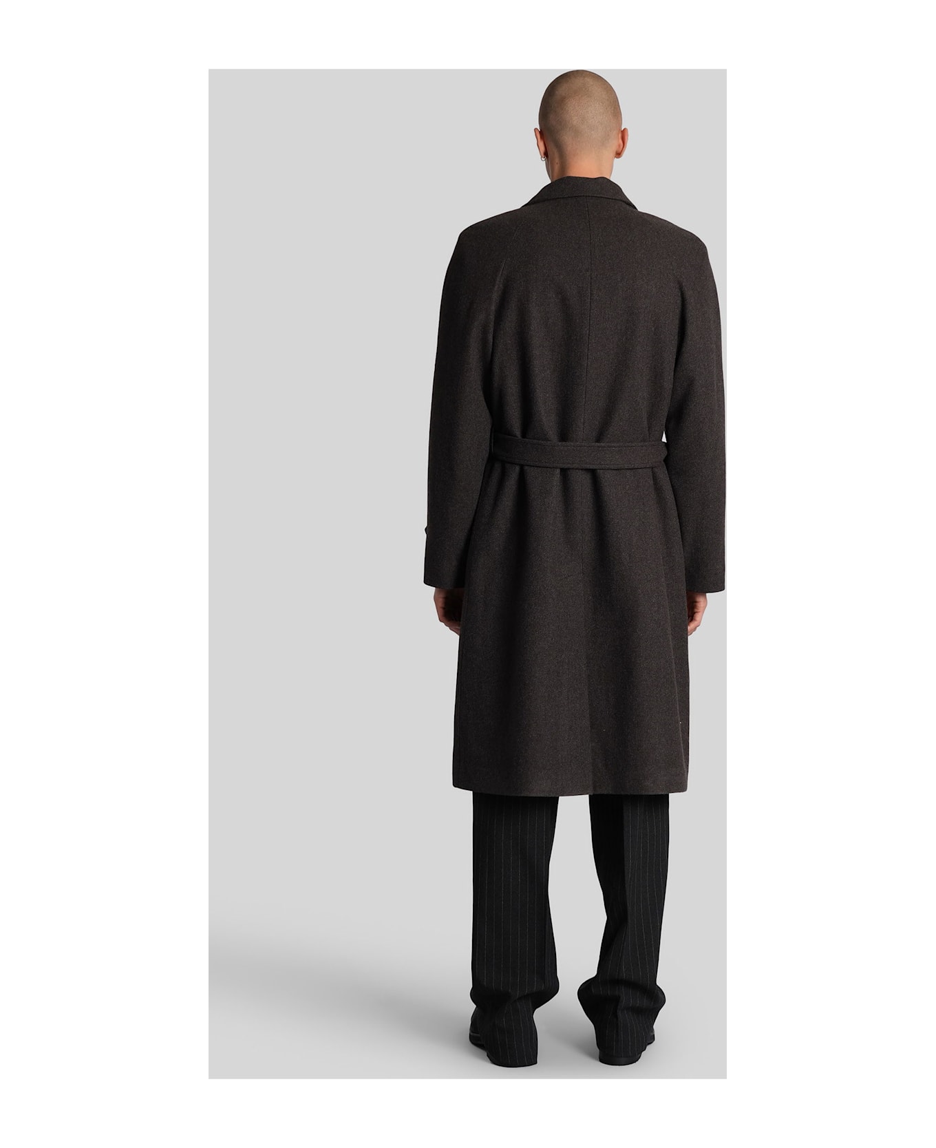 Paura Arthur In Brown Wool - brown