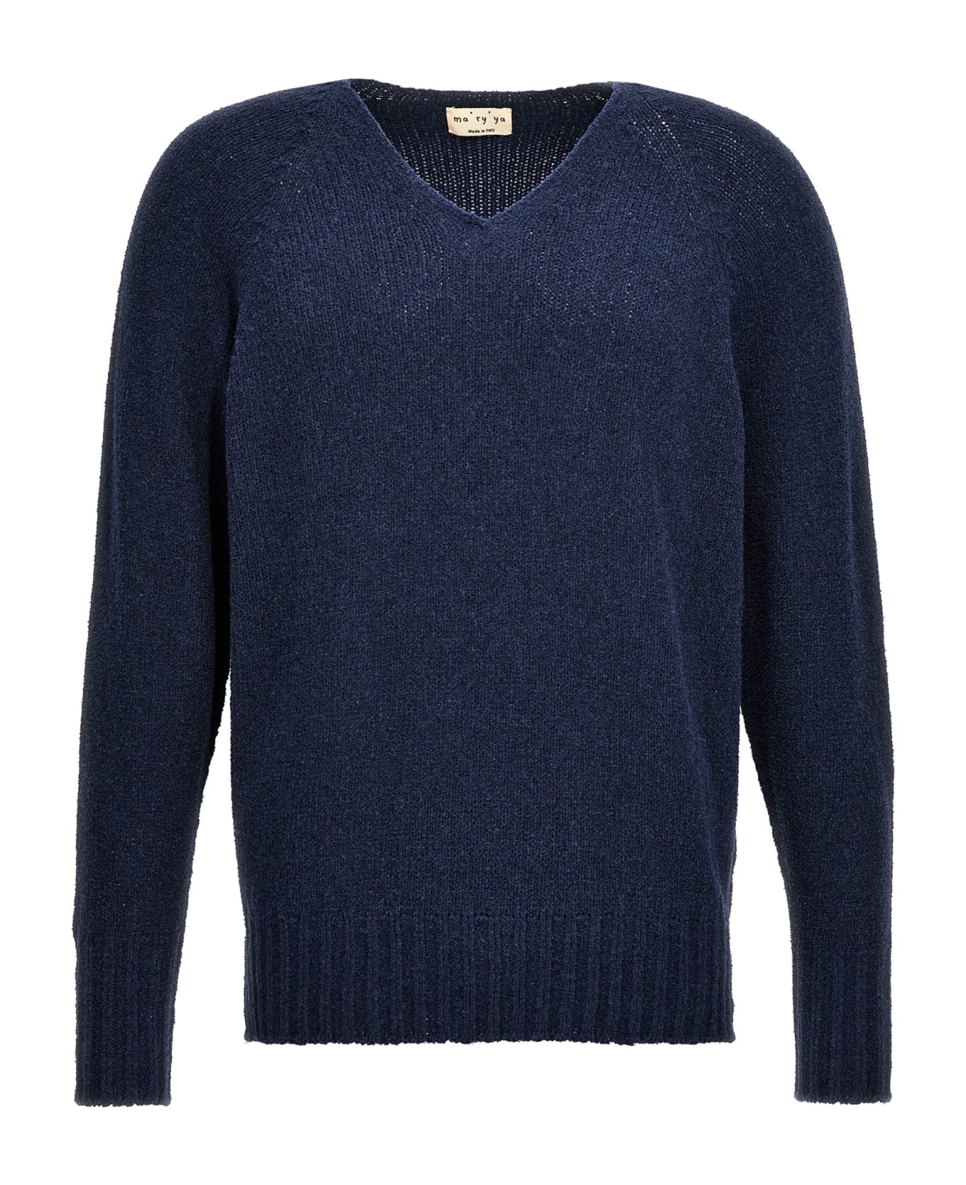 Ma'ry'ya V-neck Sweater - Blue