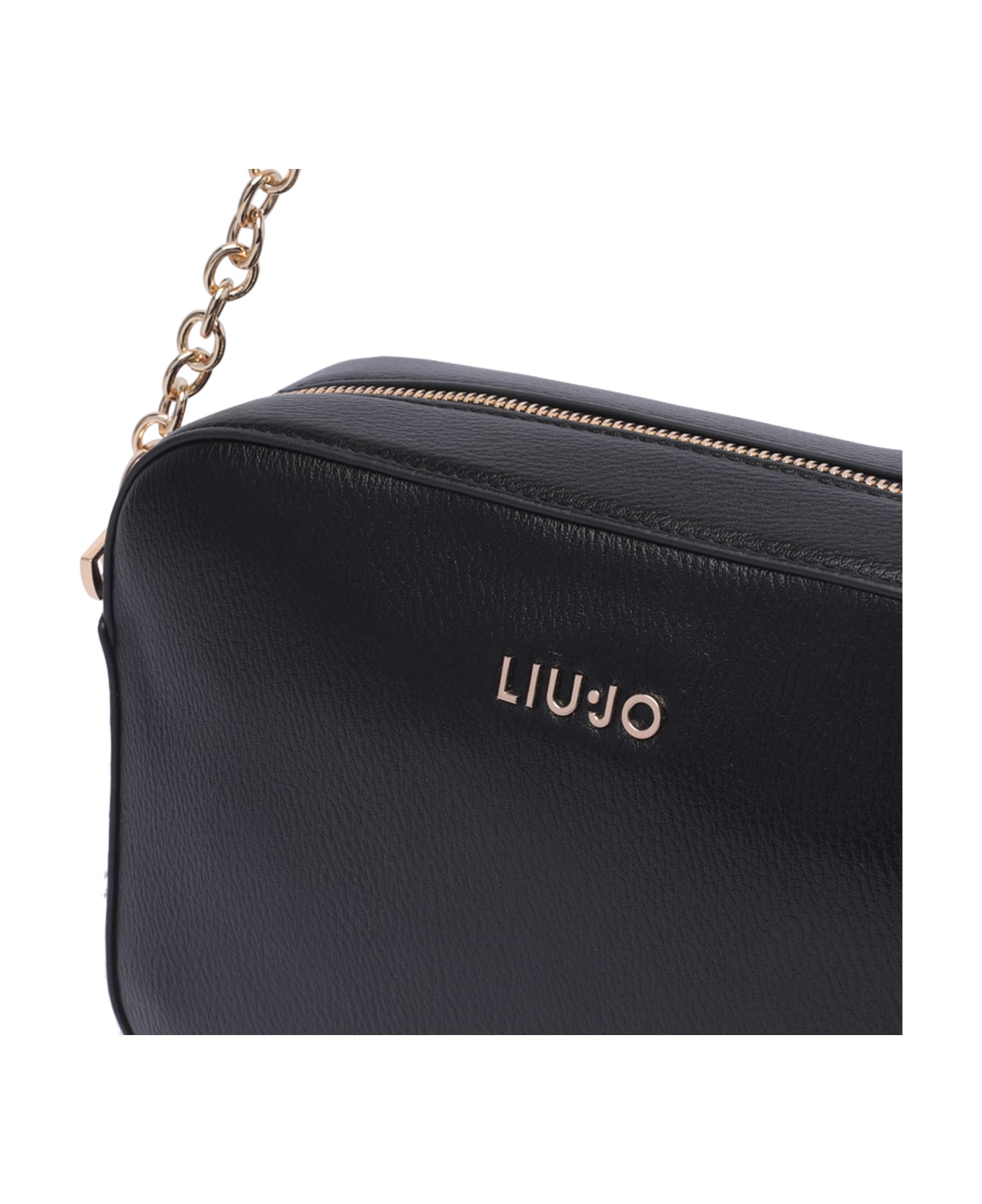 Liu-Jo Logo Shoulder Bag - Nero