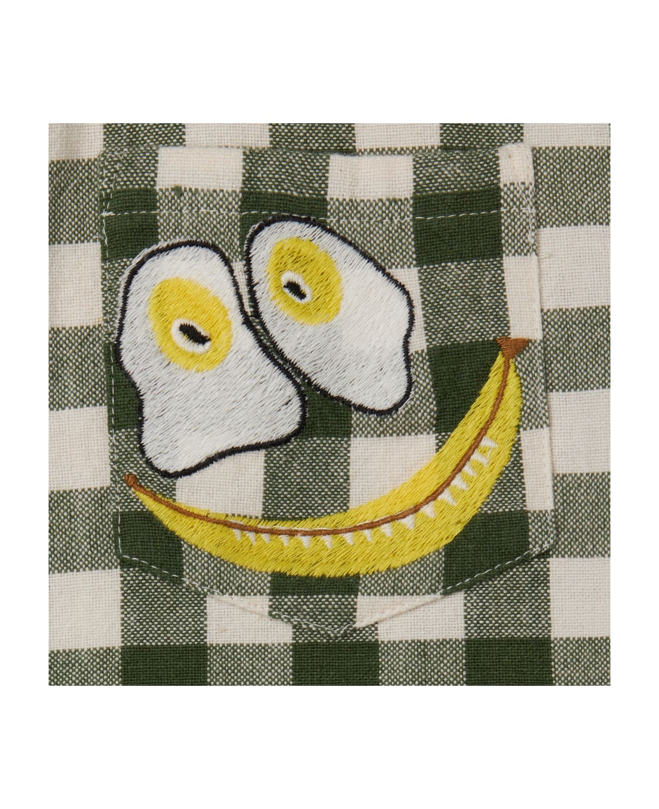 Stella McCartney Kids Shirt With Embroidery - Green