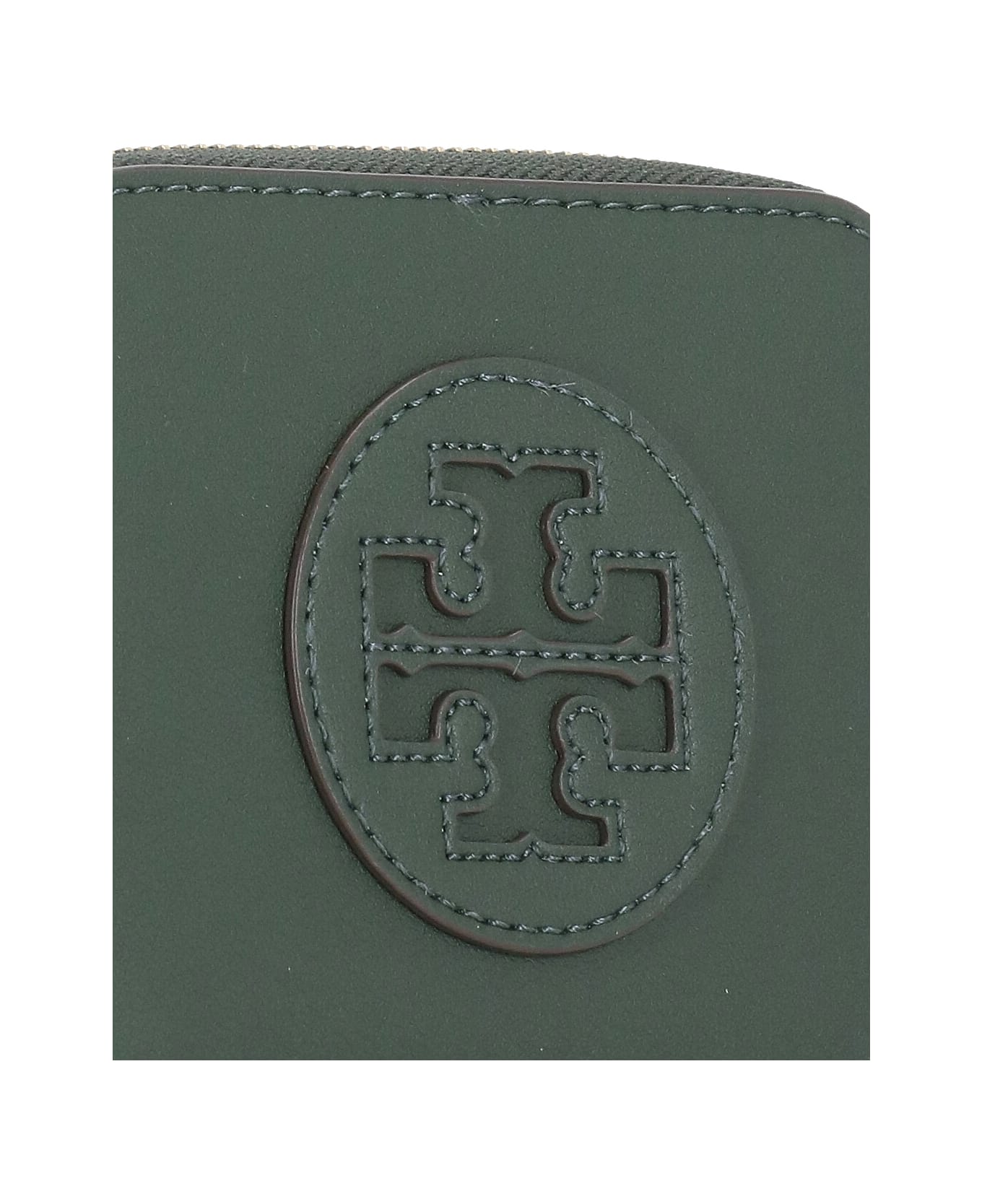 Tory Burch Ella Bio Small Wallet - Green