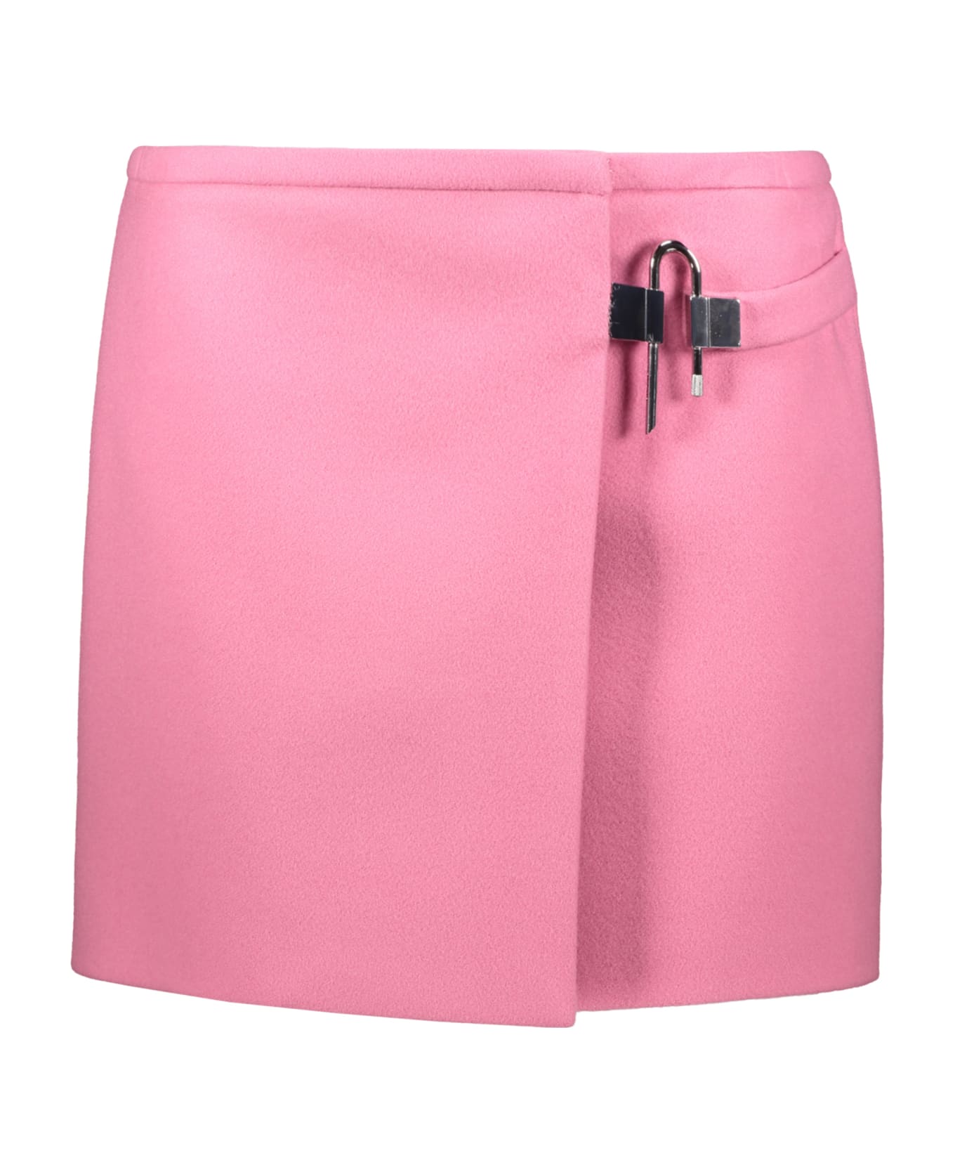 Givenchy Wool Mini Skirt - Pink