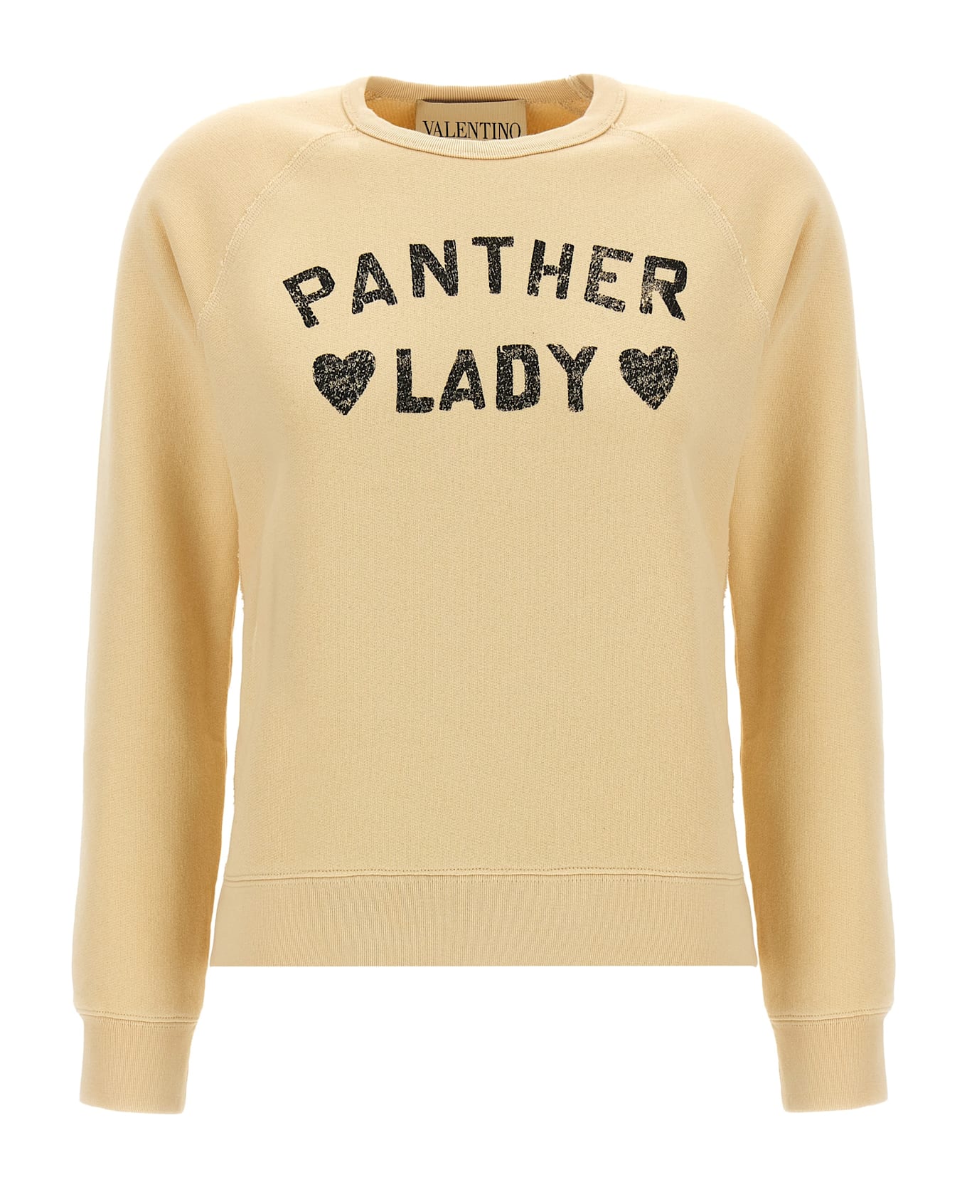 Valentino Garavani 
panther Lady
 Sweatshirt - Beige
