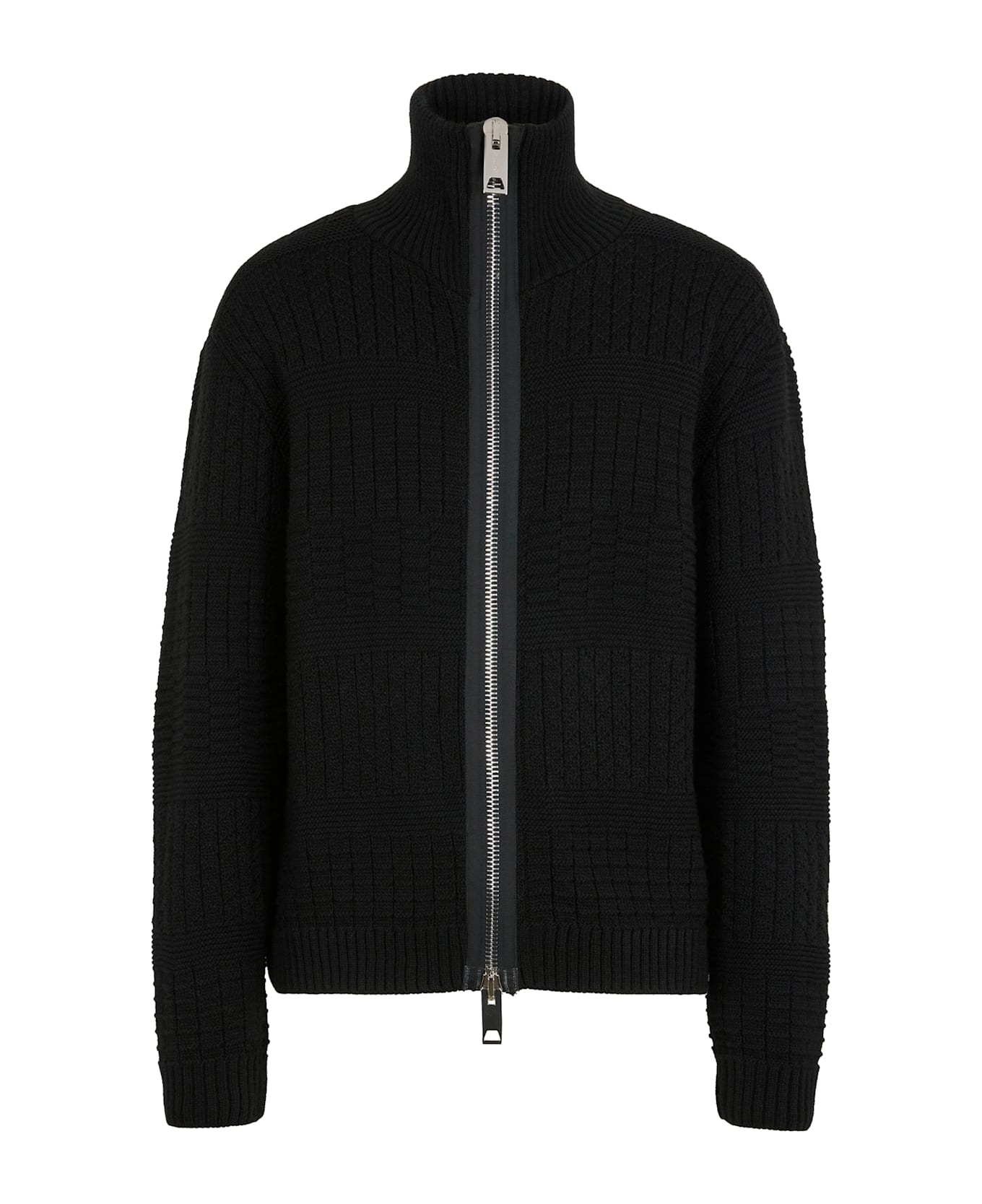 Les Hommes Cardigan - BLACK