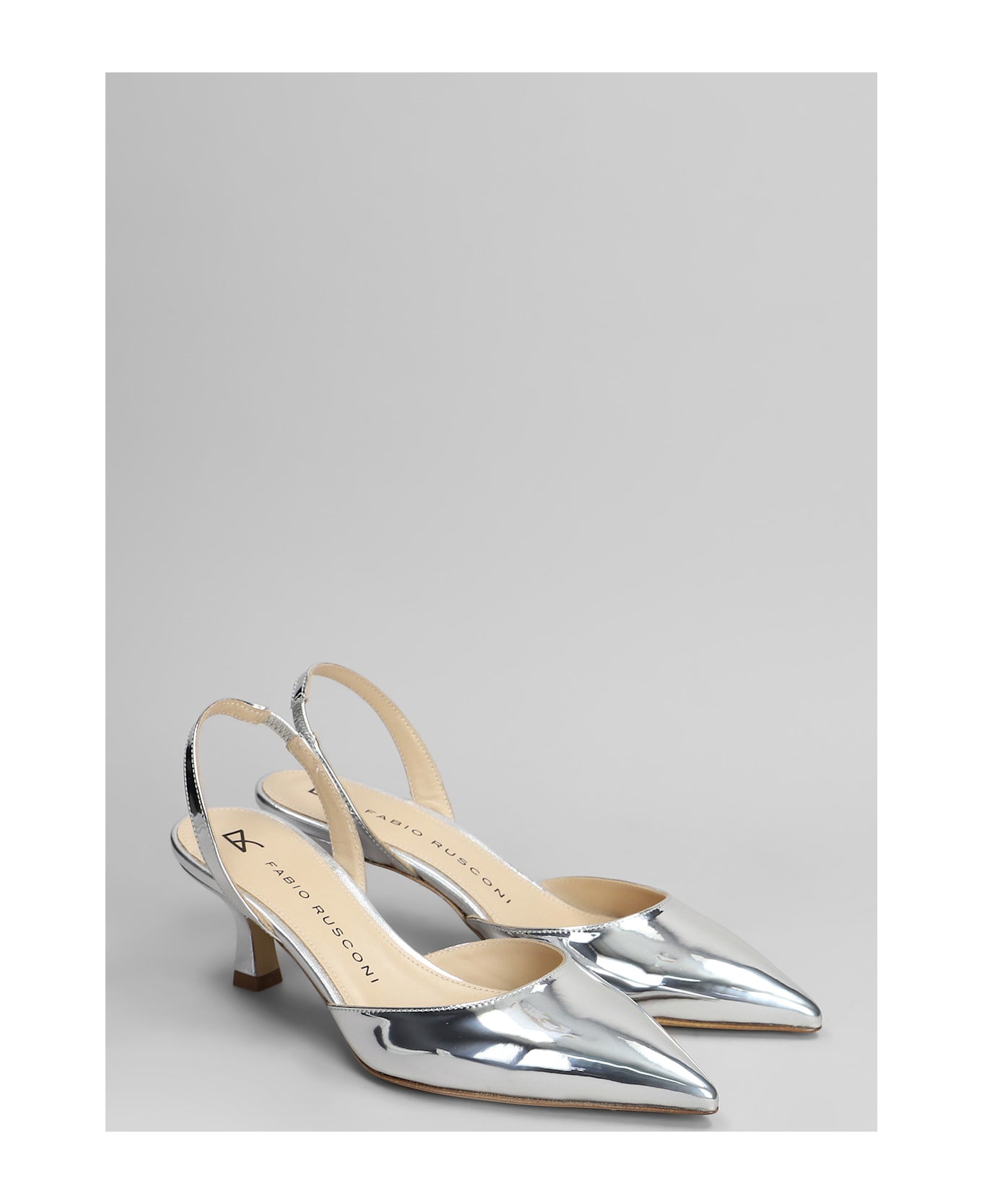 Fabio Rusconi Sandals In Silver Leather - silver
