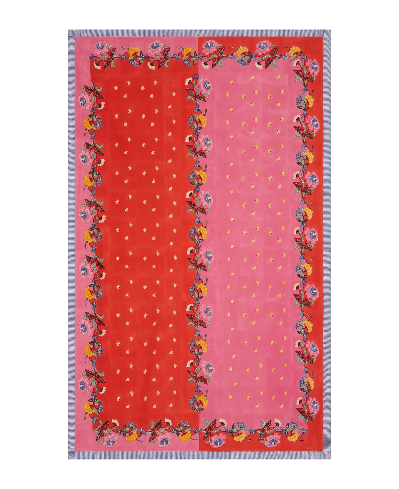 Lisa Corti Indonesian 180x270 Red-rose - Multicolor