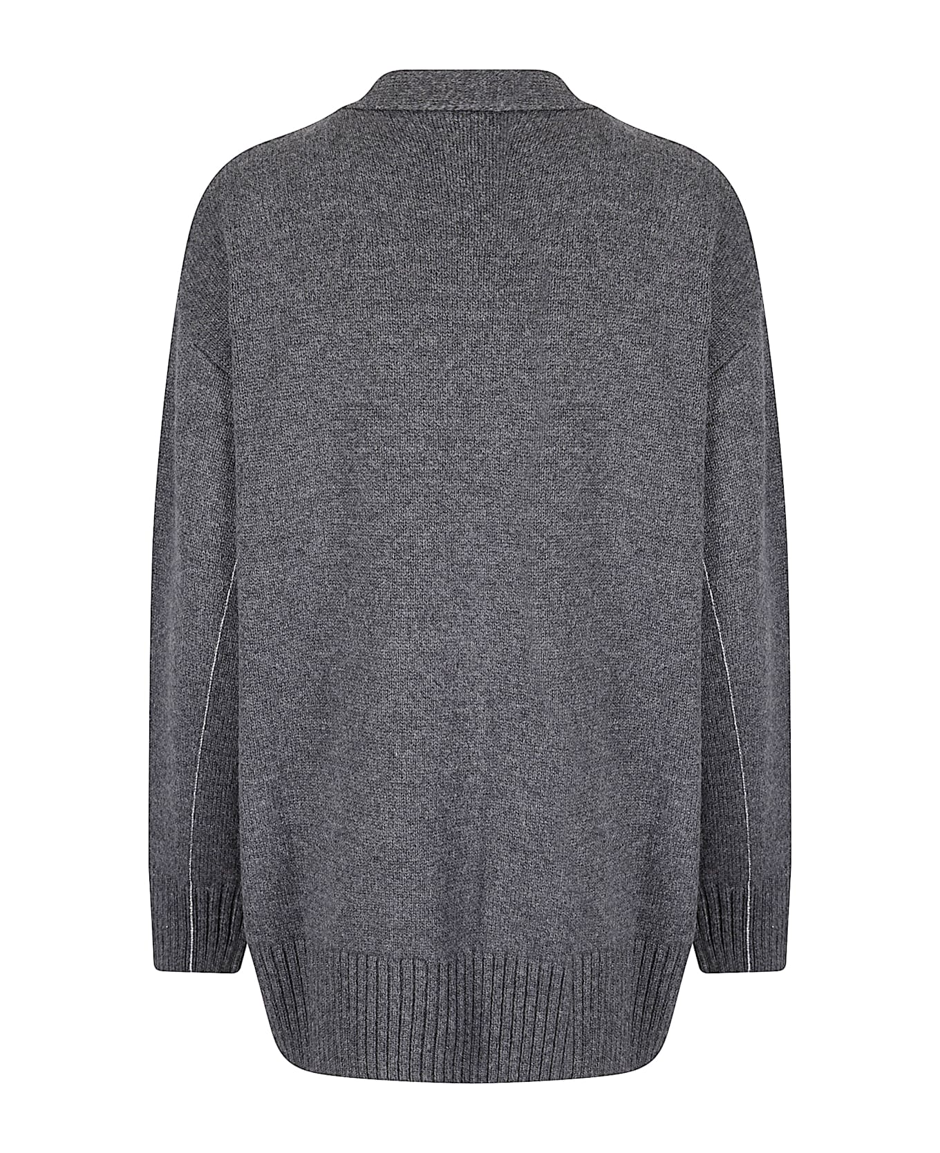 Paco Rabanne Pull/cardigan - DARK GREY