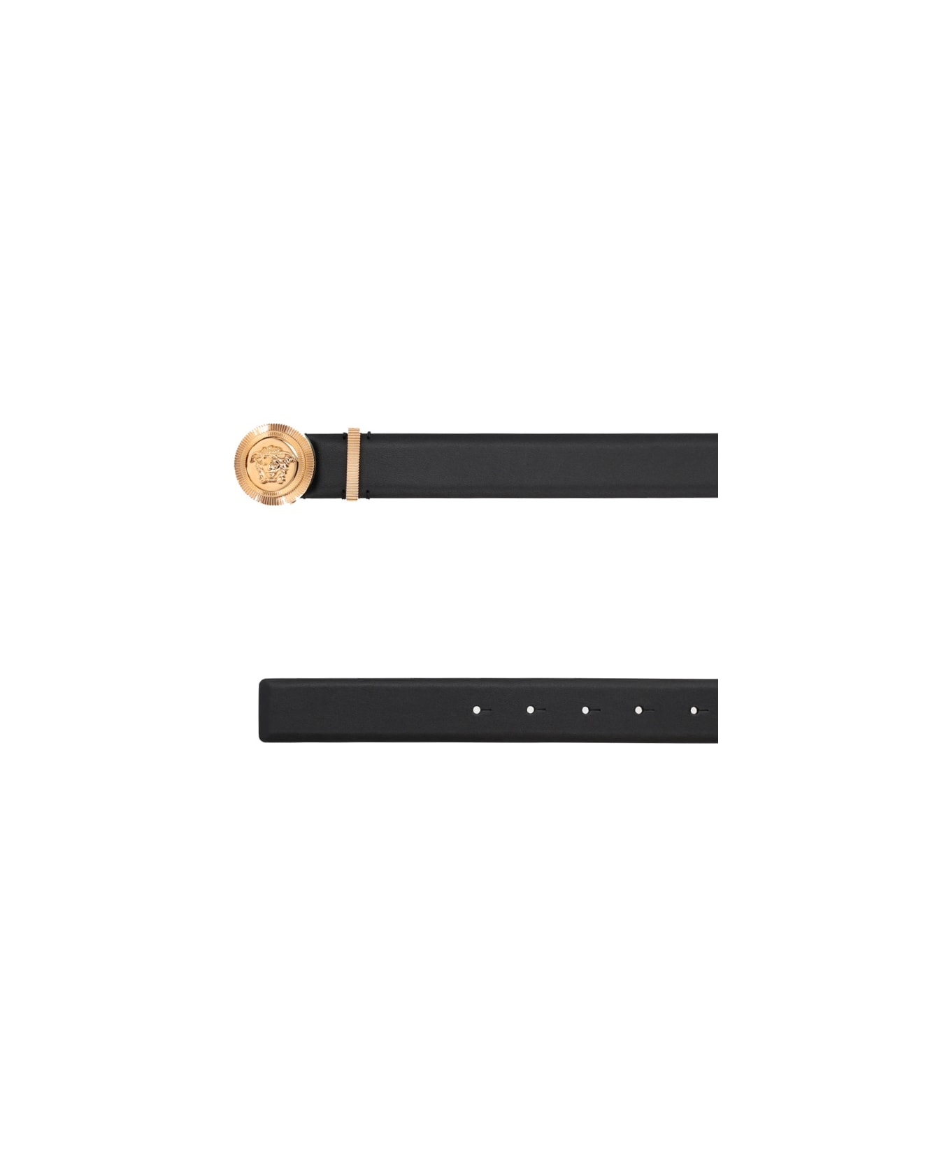 Versace "jellyfish Biggie" Belt - BLACK