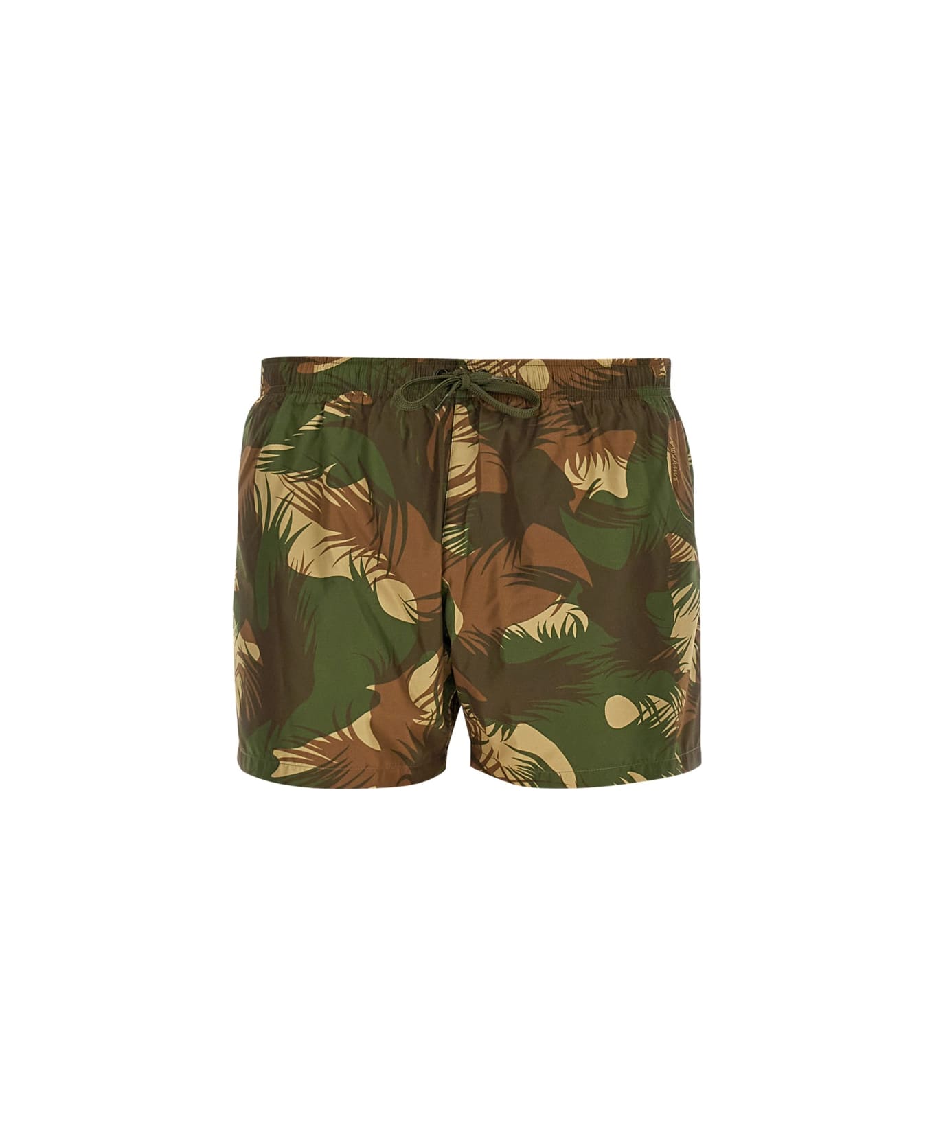 Moschino Camouflage Swimsuit - GREEN 水着