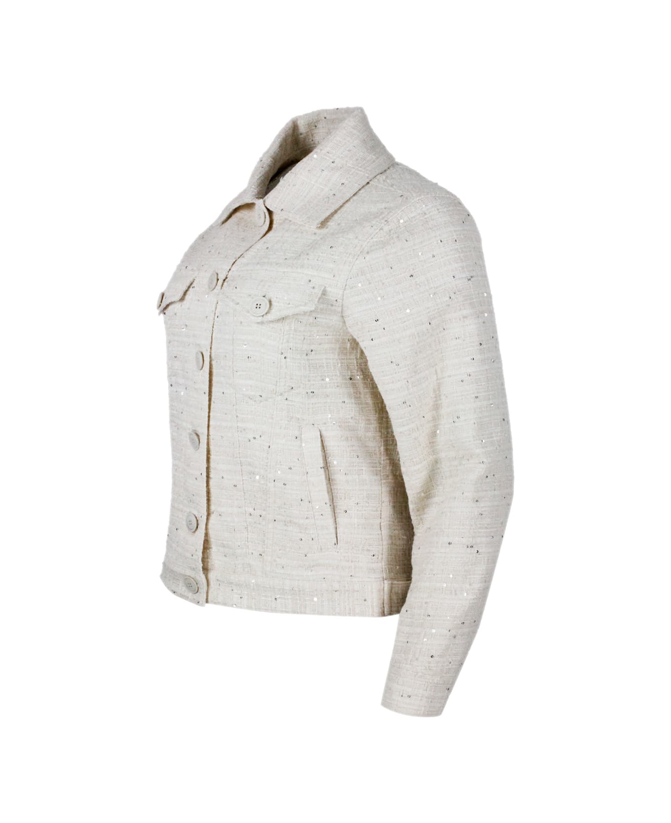 Eleventy Blazer - Cream