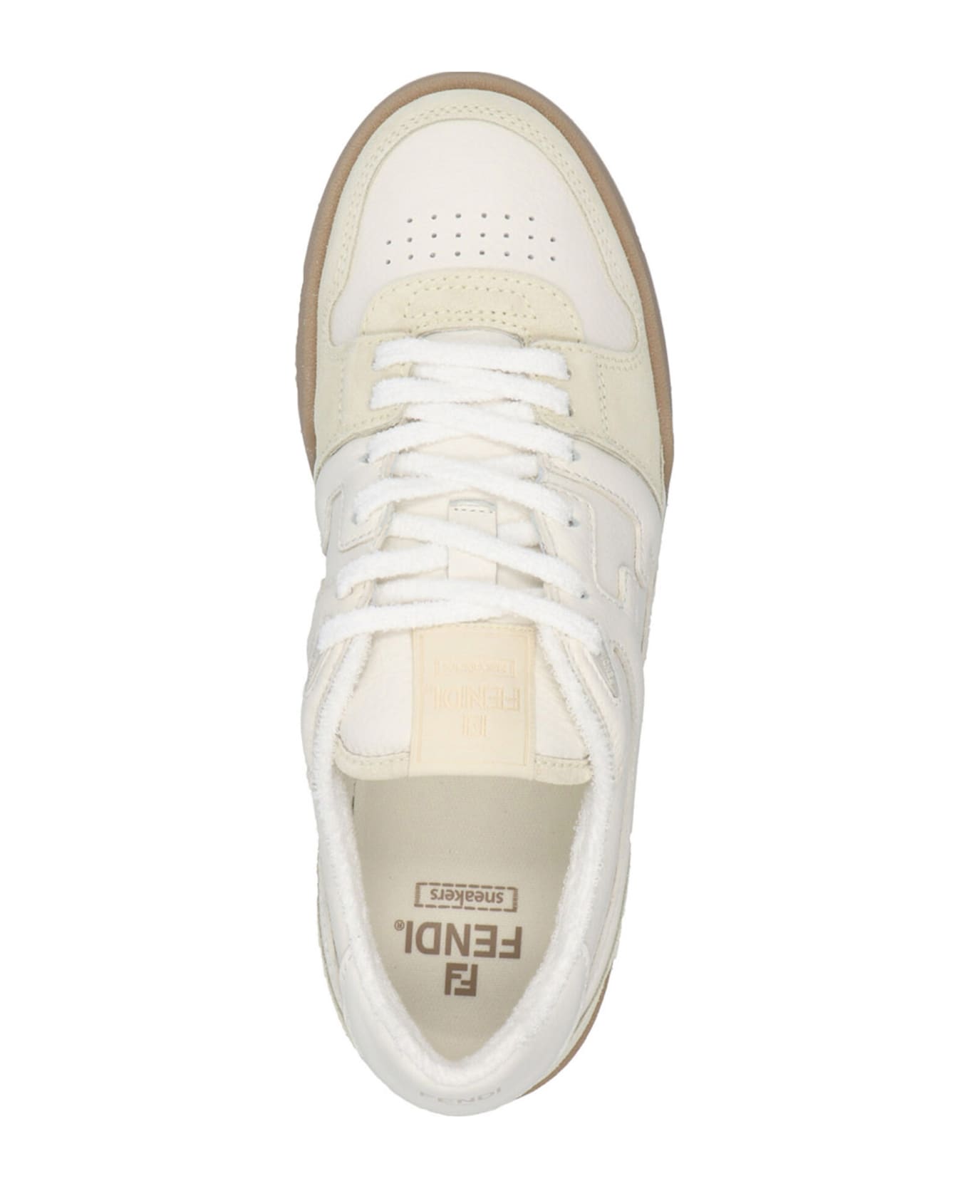 Fendi 'fendi Match' Sneakers - White