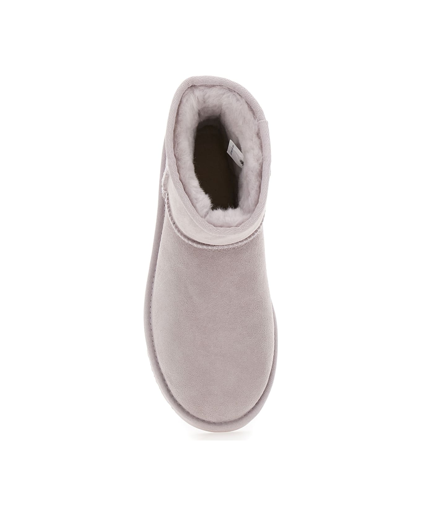 UGG Light Gray 
mini
 Boots In Suede Woman - Grey