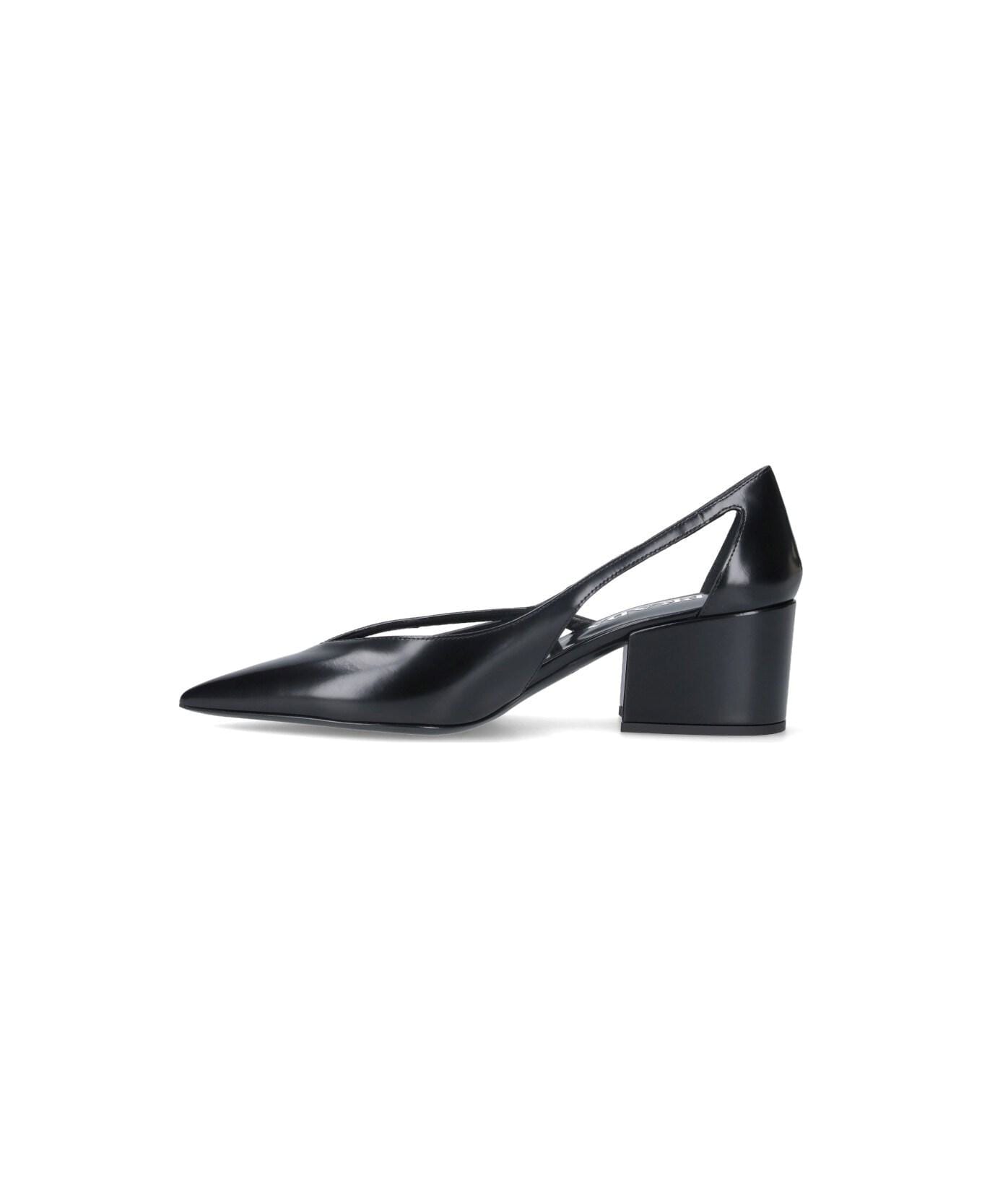 Prada Cut-out Pumps - Nero