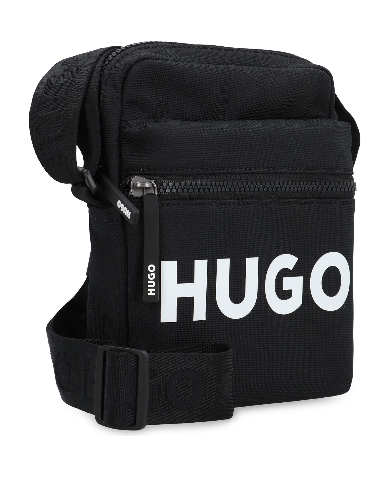 Hugo Boss Ethon 2.0 Nylon Messenger Bag - Black ショルダーバッグ