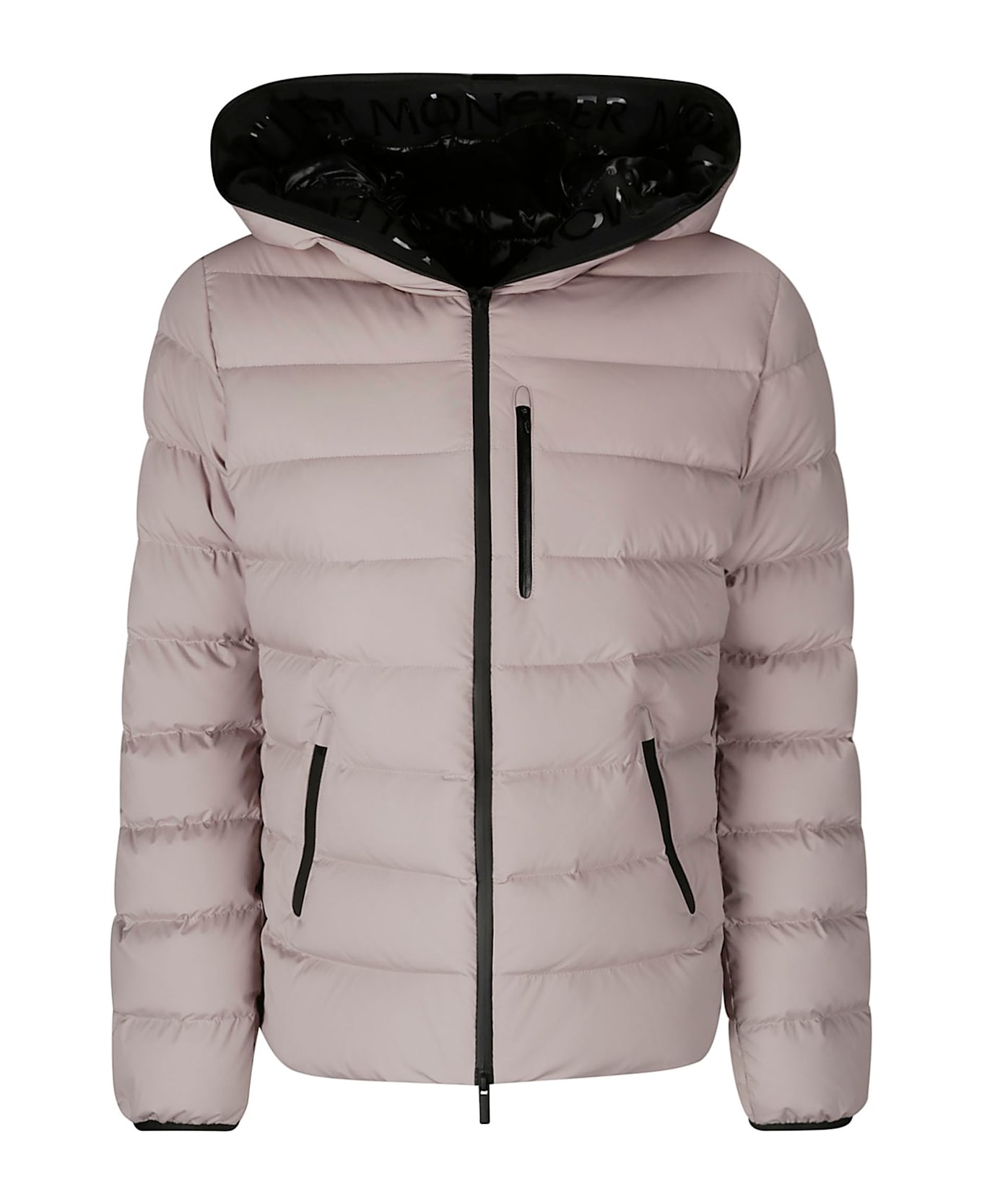 Moncler Herbe Zip-up Jacket - Pink