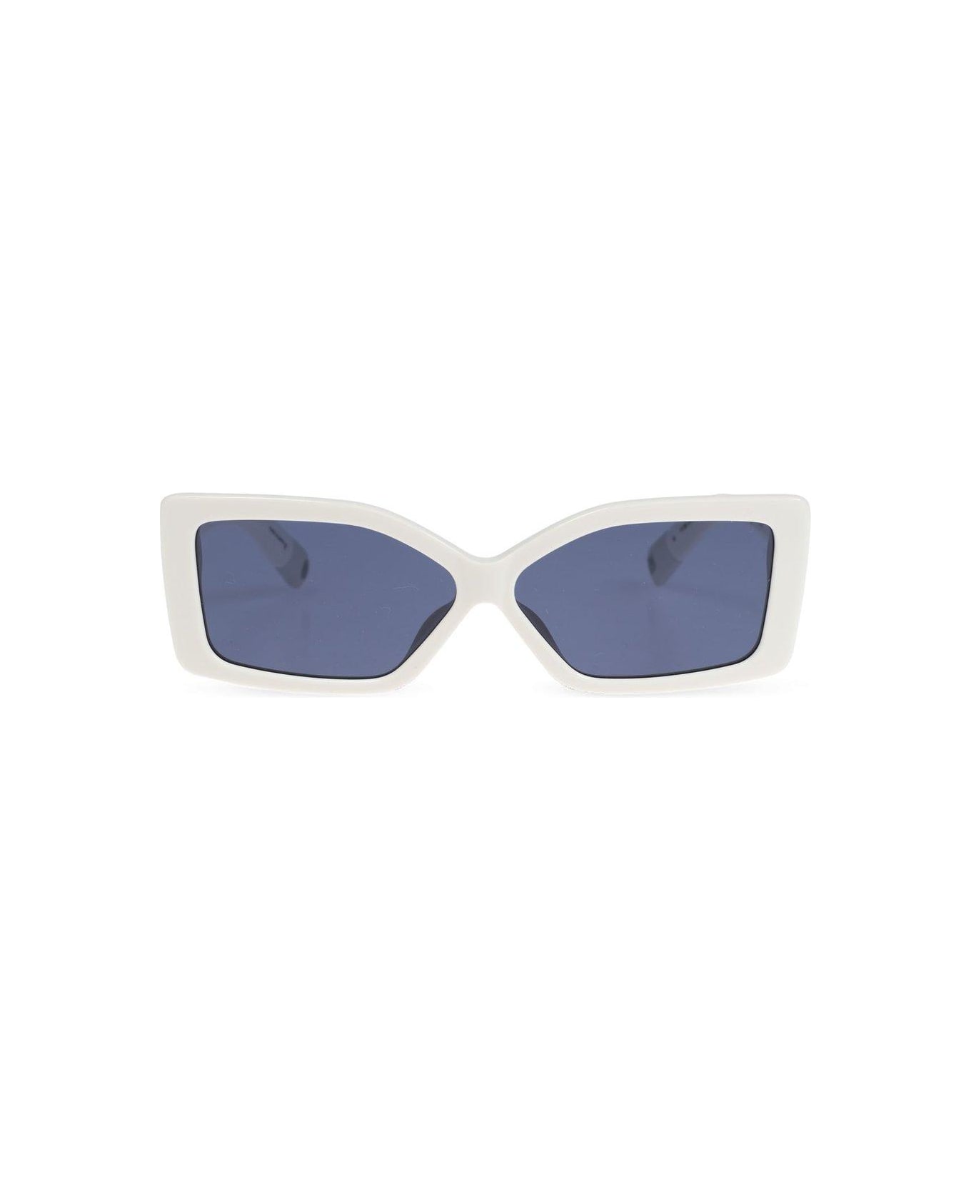 Jacquemus Rectangle Frame Sunglasses - blue